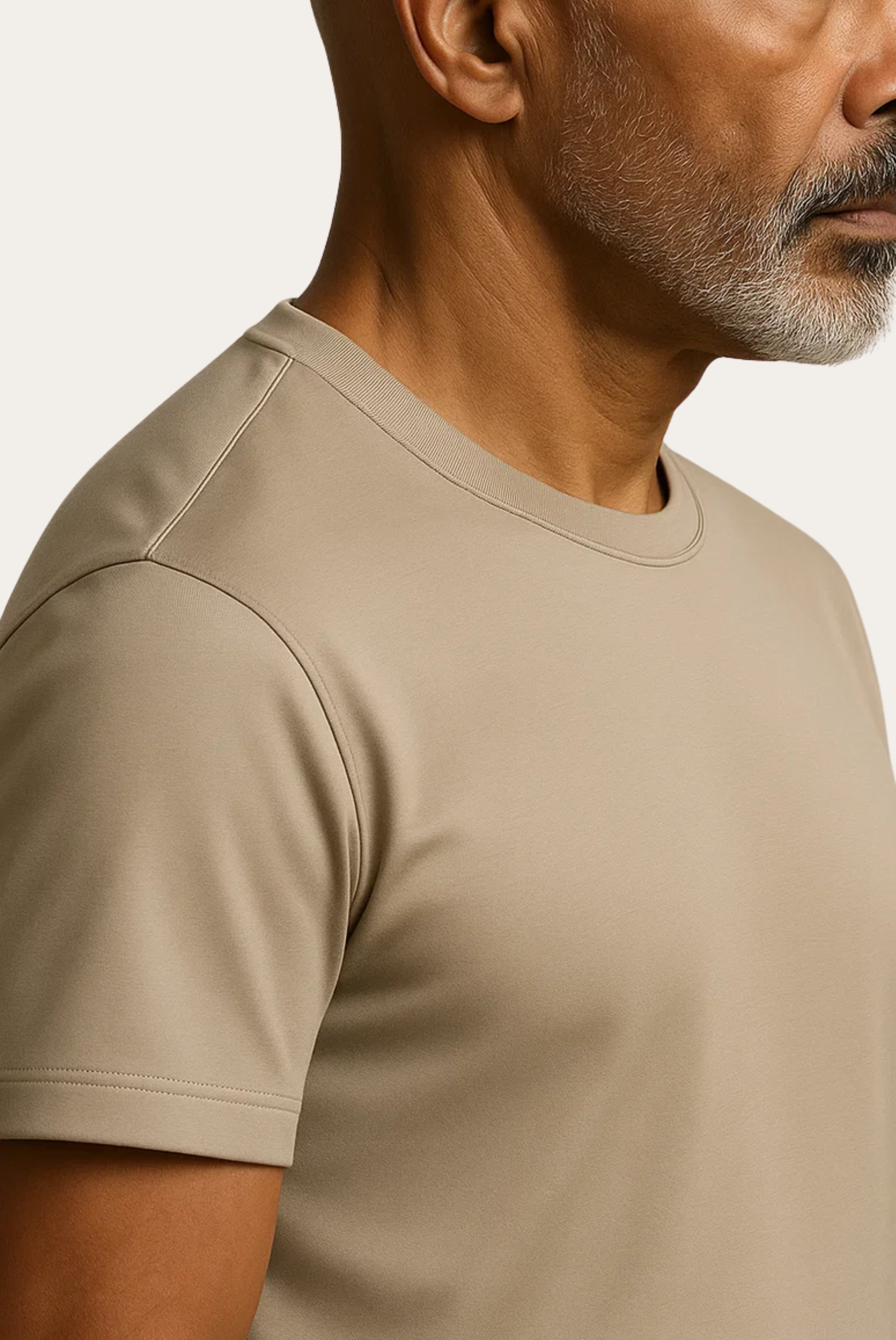 Greige Imperial Tee