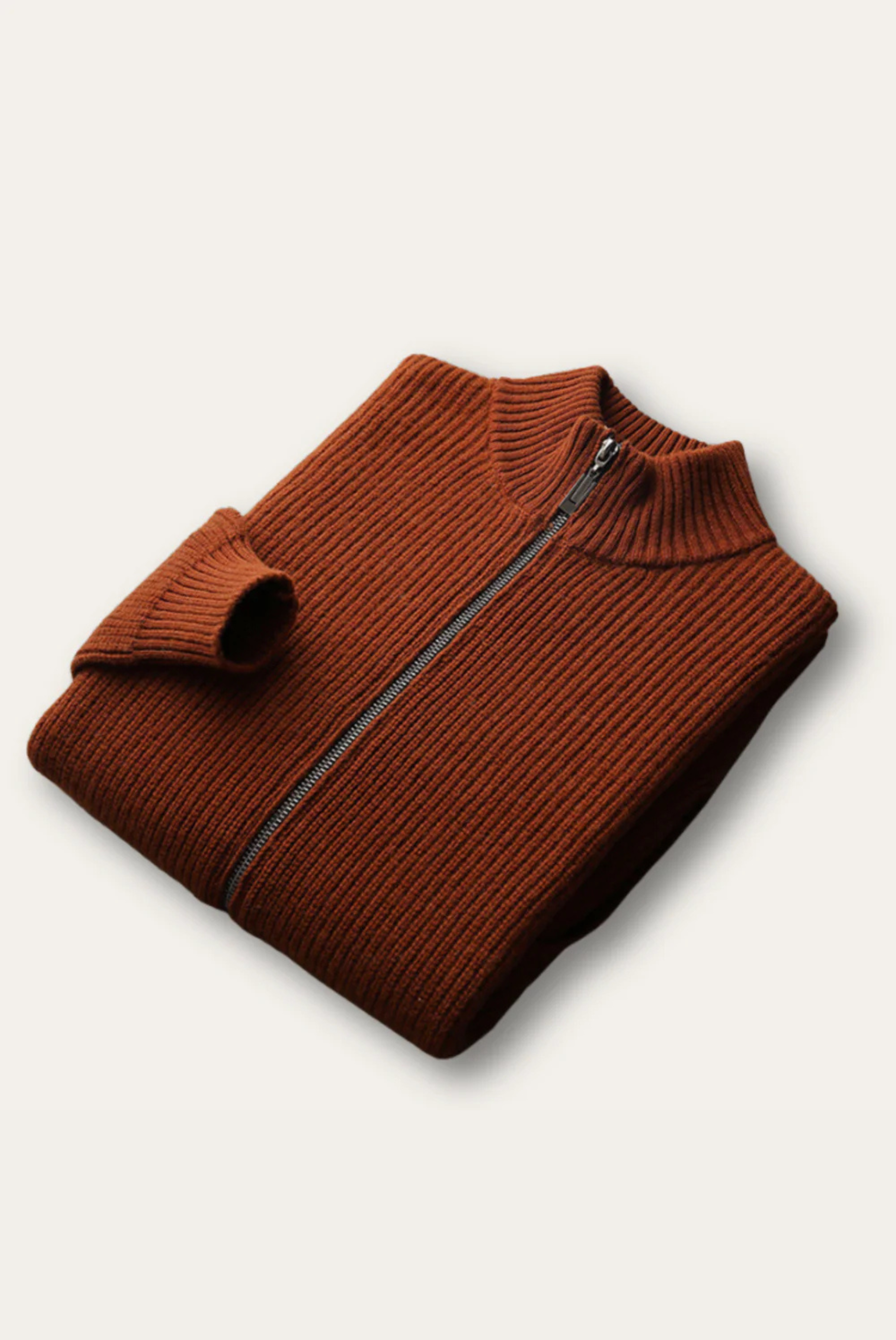 Red Donati Cardigan