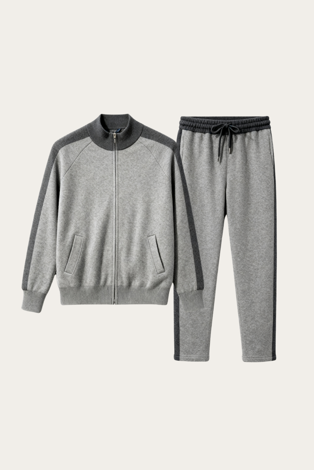 Grey Moreno Cashmere Set