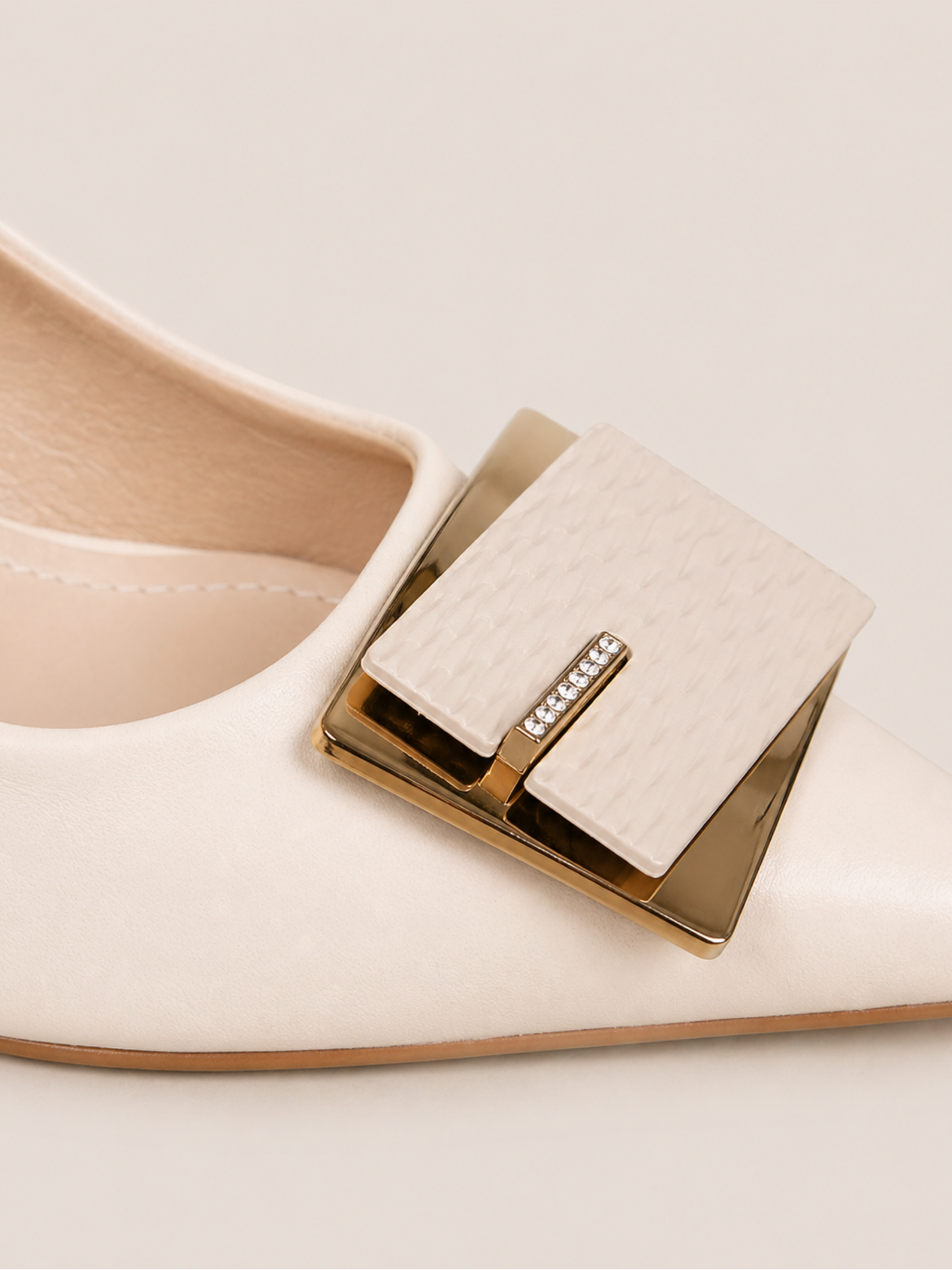 Moreno Carré Kitten Heel