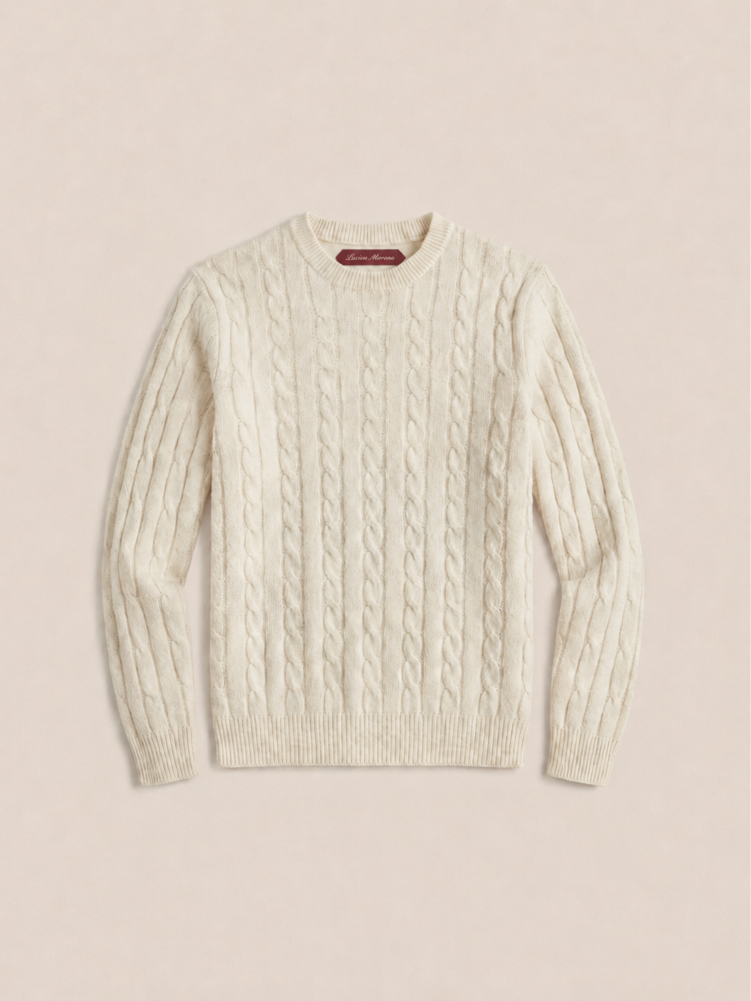 Ivory Tresse Crewneck