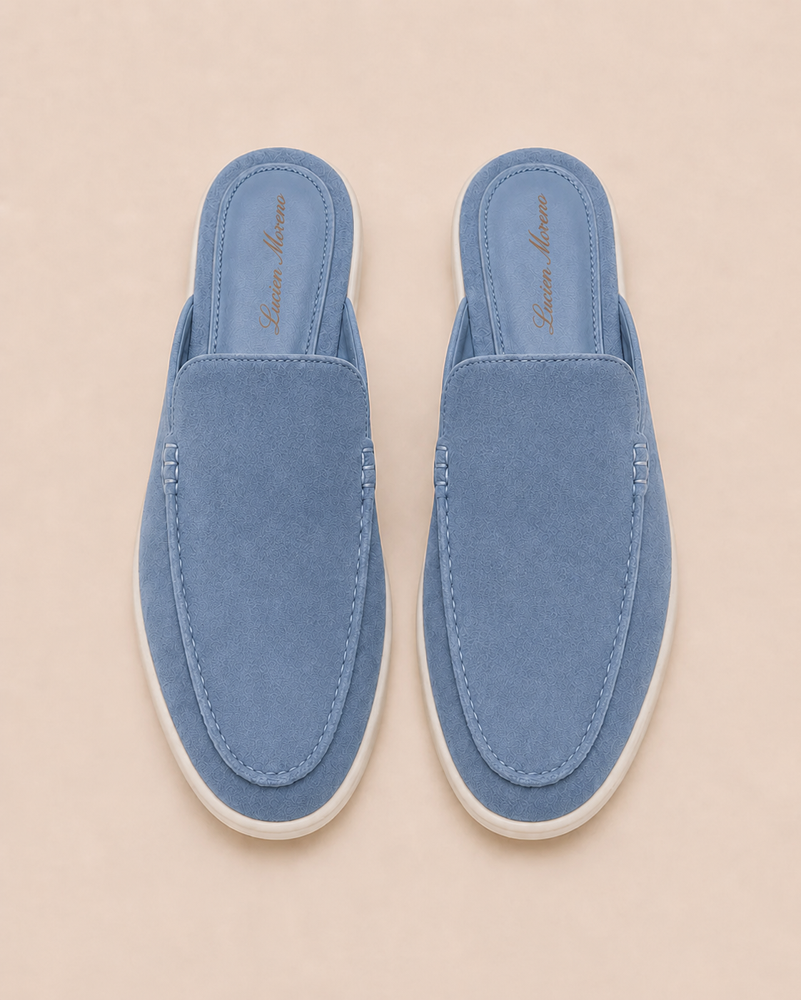 Lady Light Blue Yacht Slipper