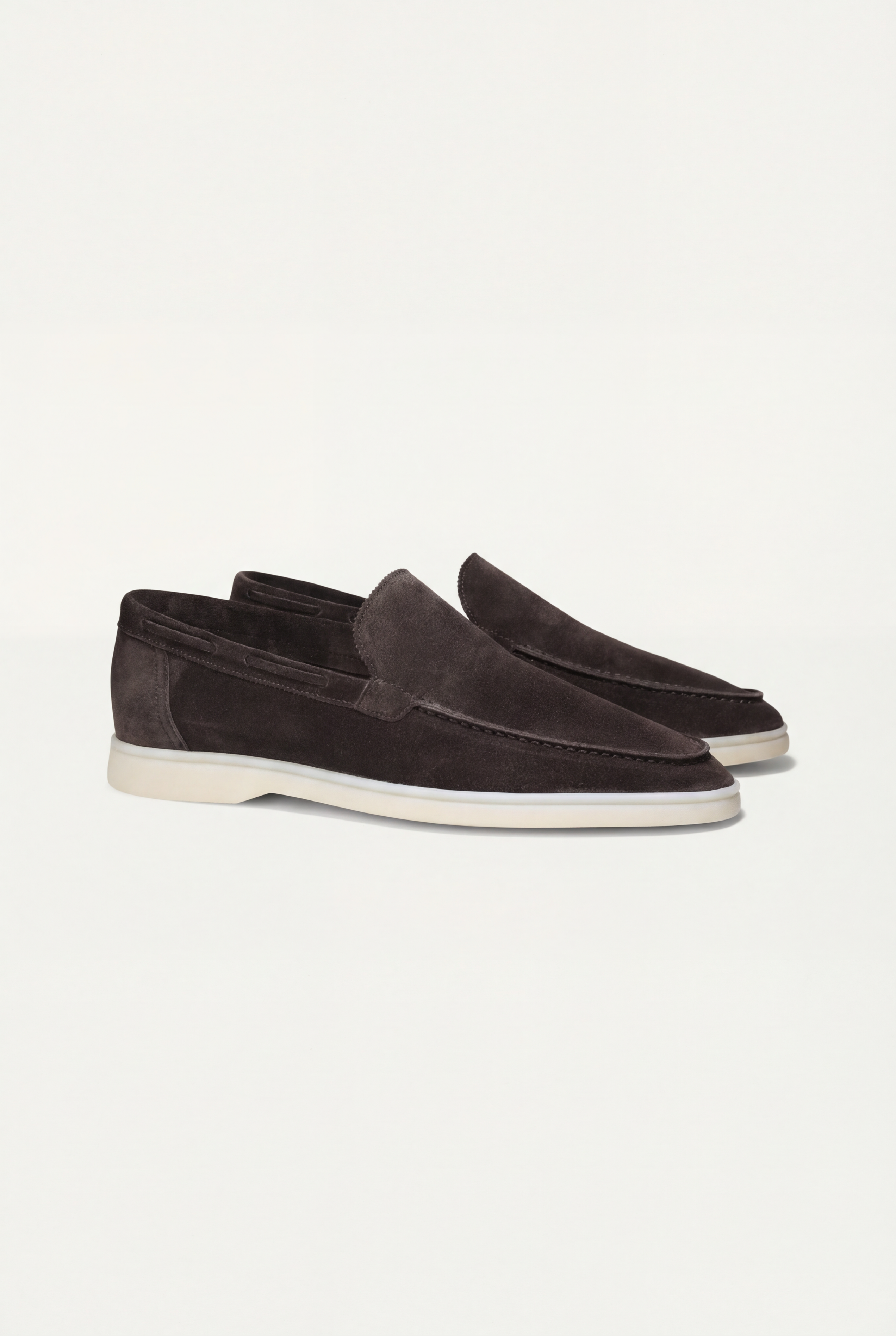 Moreno Classic Suede Loafer Brown