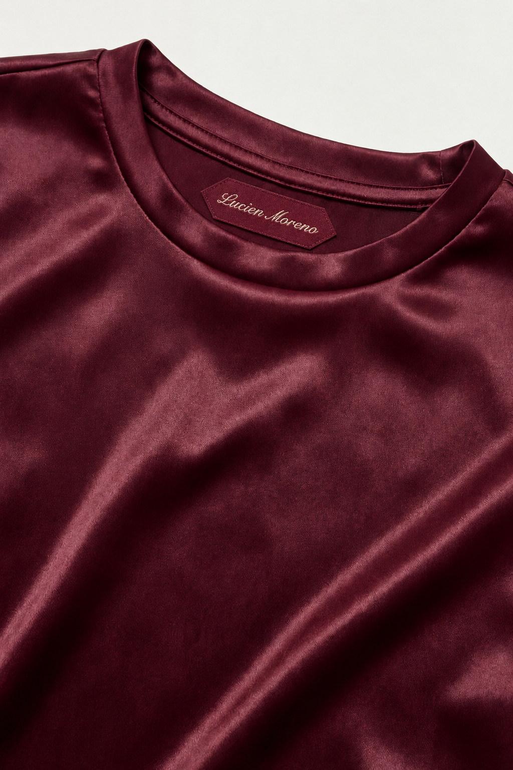 Moreno Short Sleeve Tee Burgundy