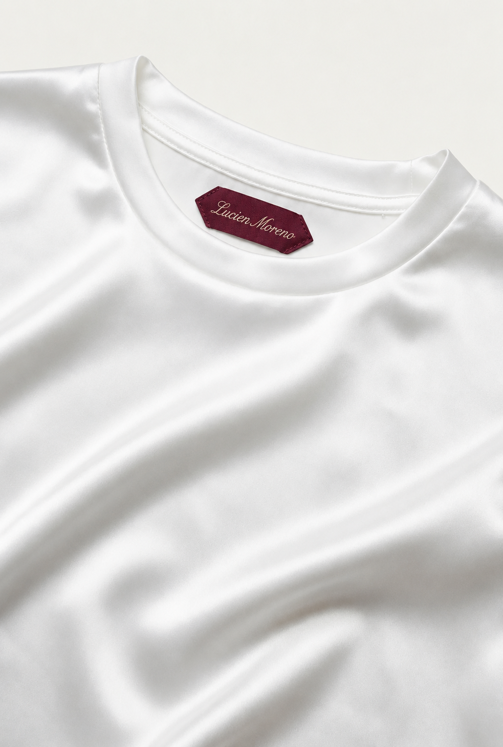 Moreno Long Sleeve Tee White