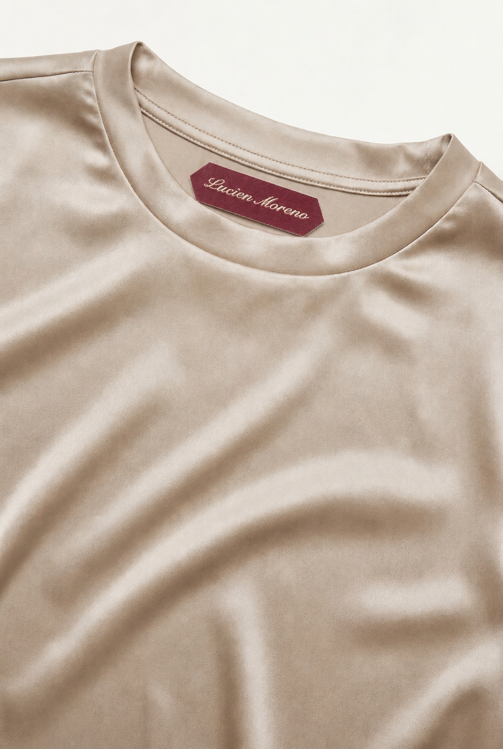 Moreno Long Sleeve Tee Beige