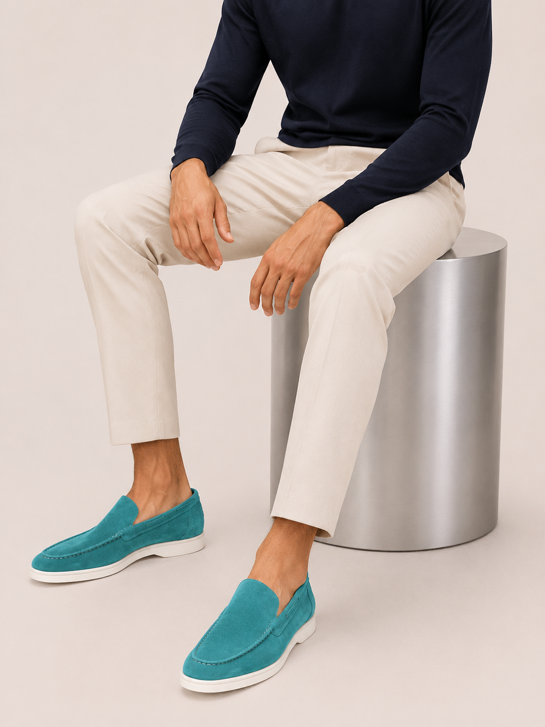 Classic Moreno Loafer Turquoise