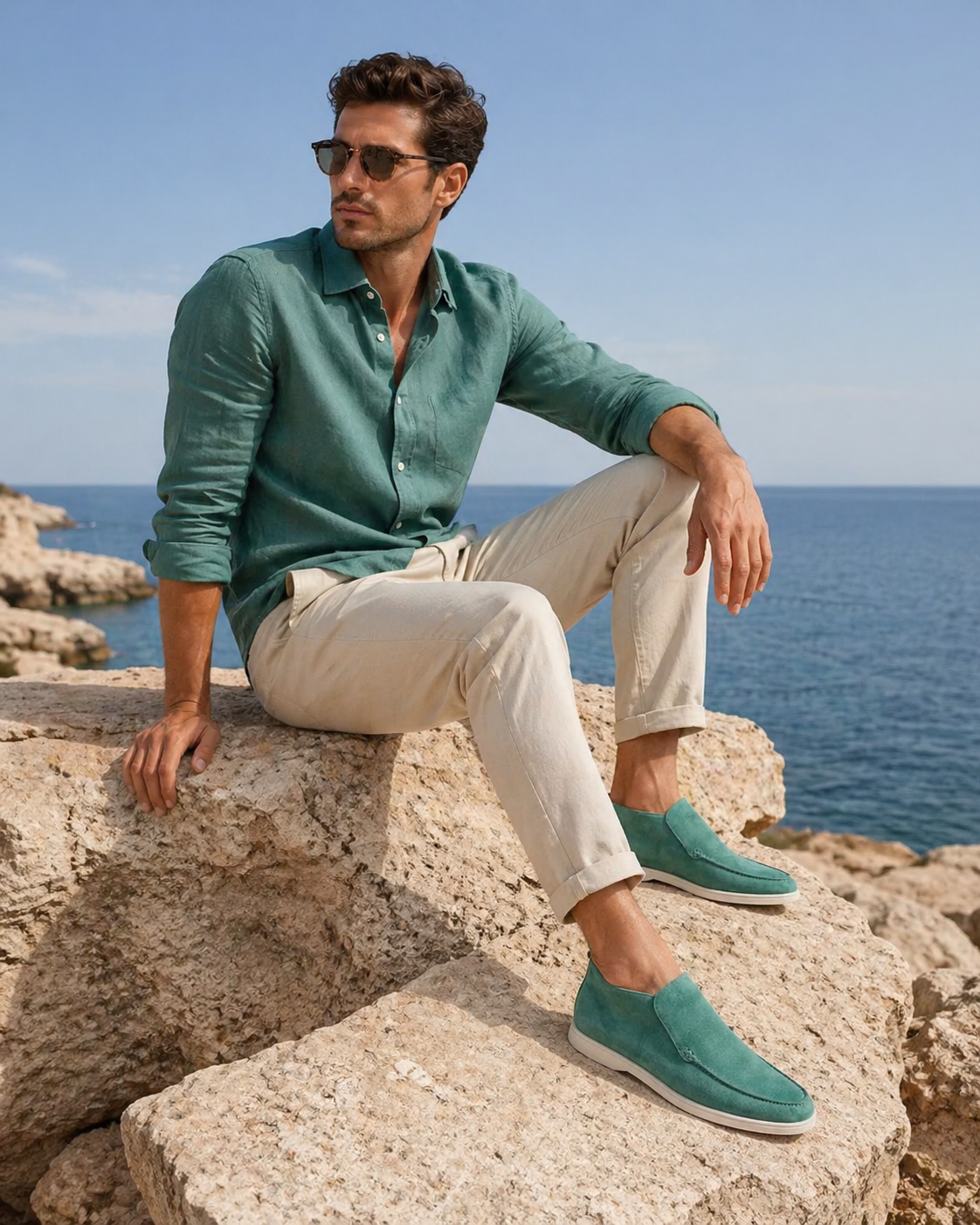Moreno City Loafer Emerald