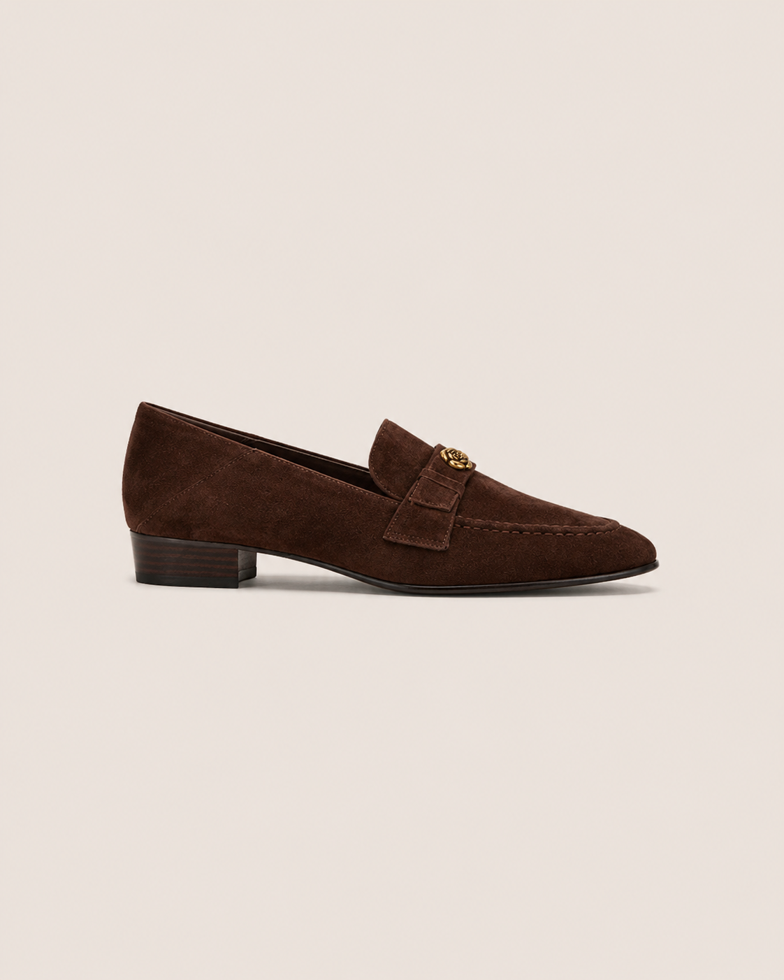 Moreno Rose Suede Loafer