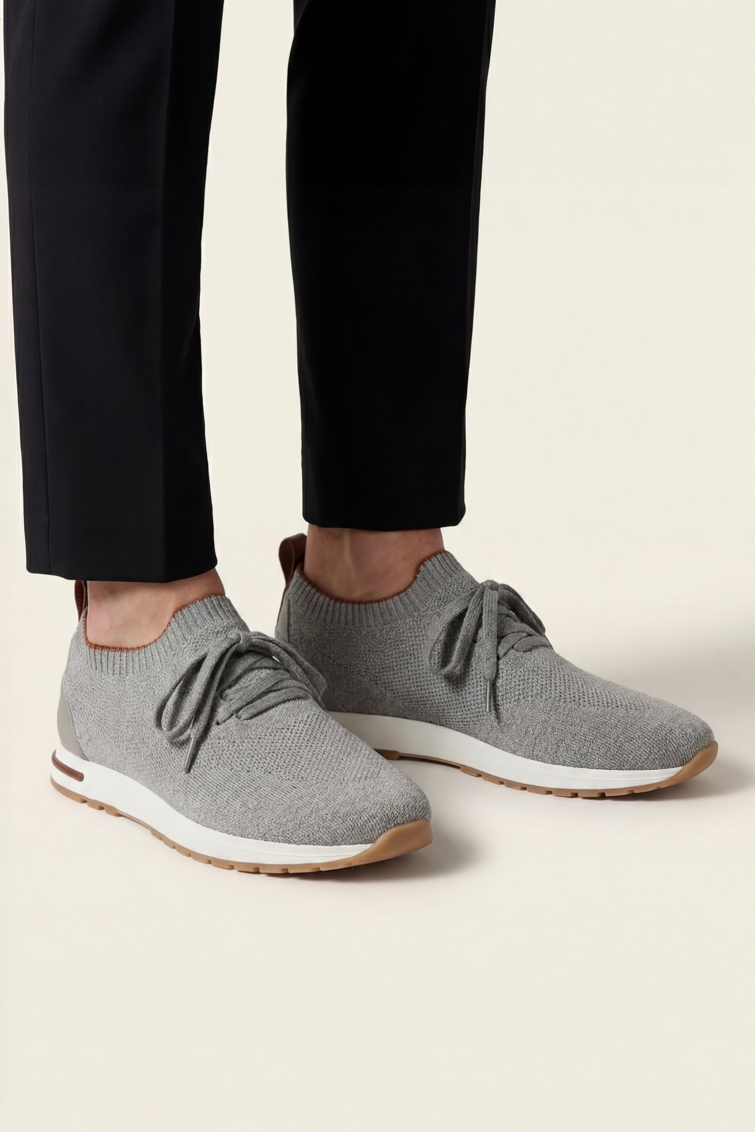 Moreno Mesh Slip-On Light Grey