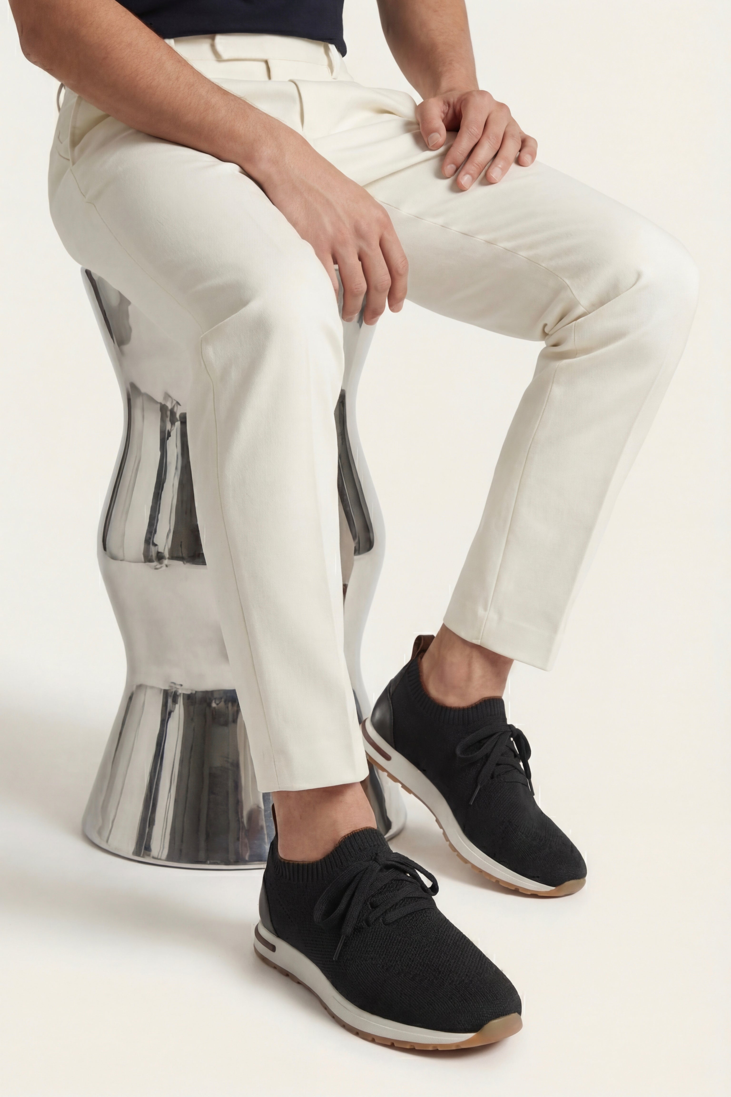 Moreno Mesh Slip-On Black