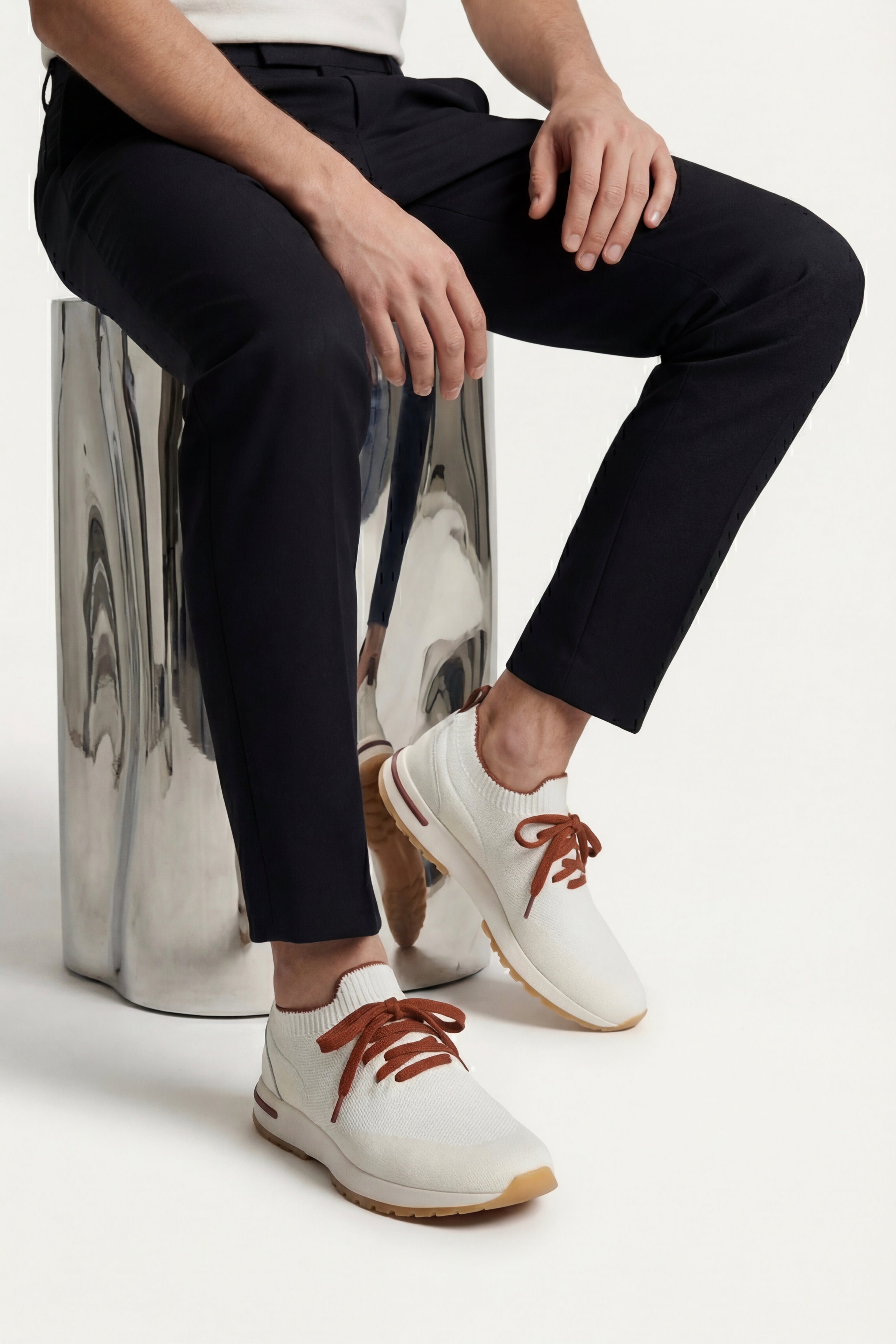 Moreno Mesh Slip-On Ivory/Cream