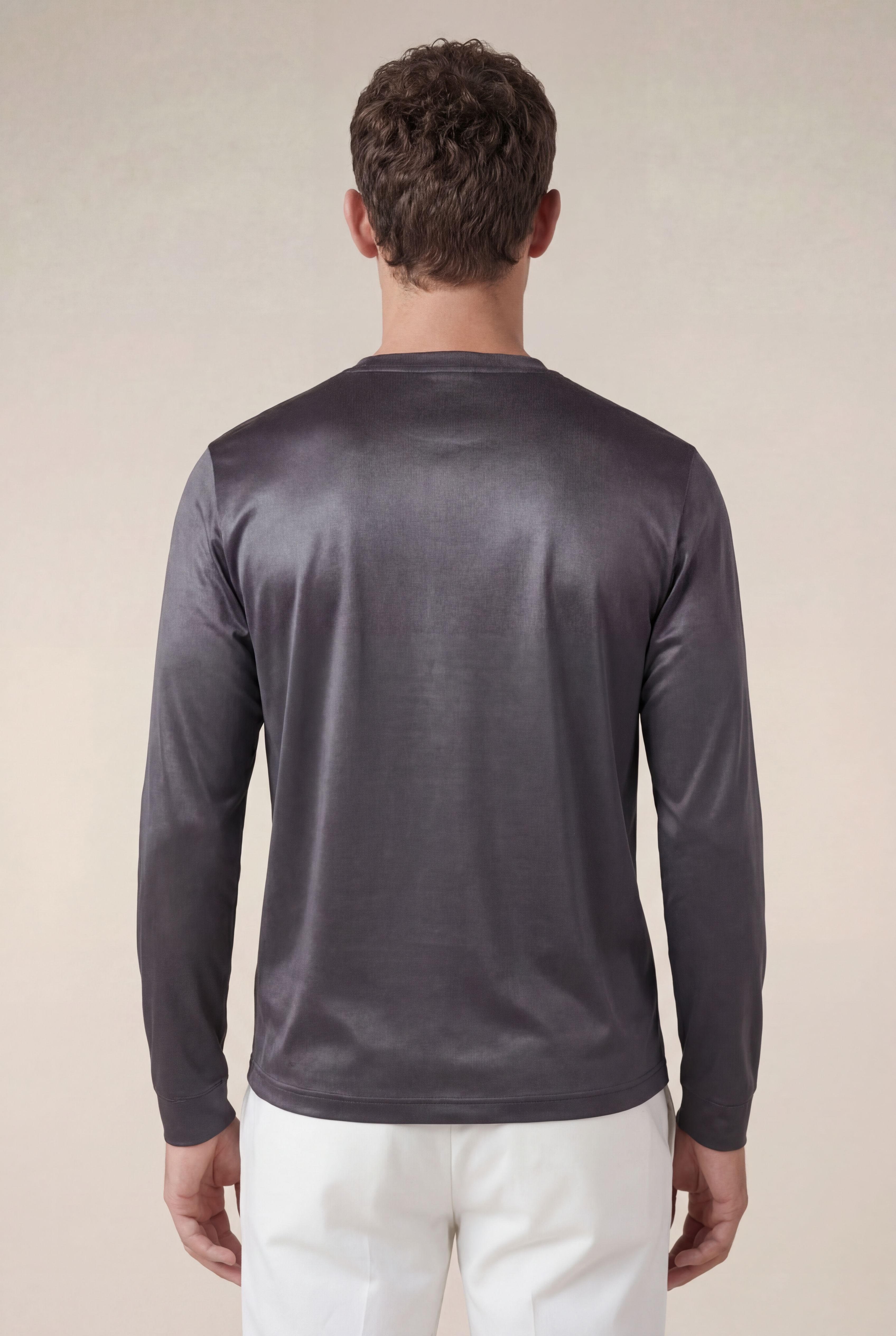 Moreno Long Sleeve Tee Grey