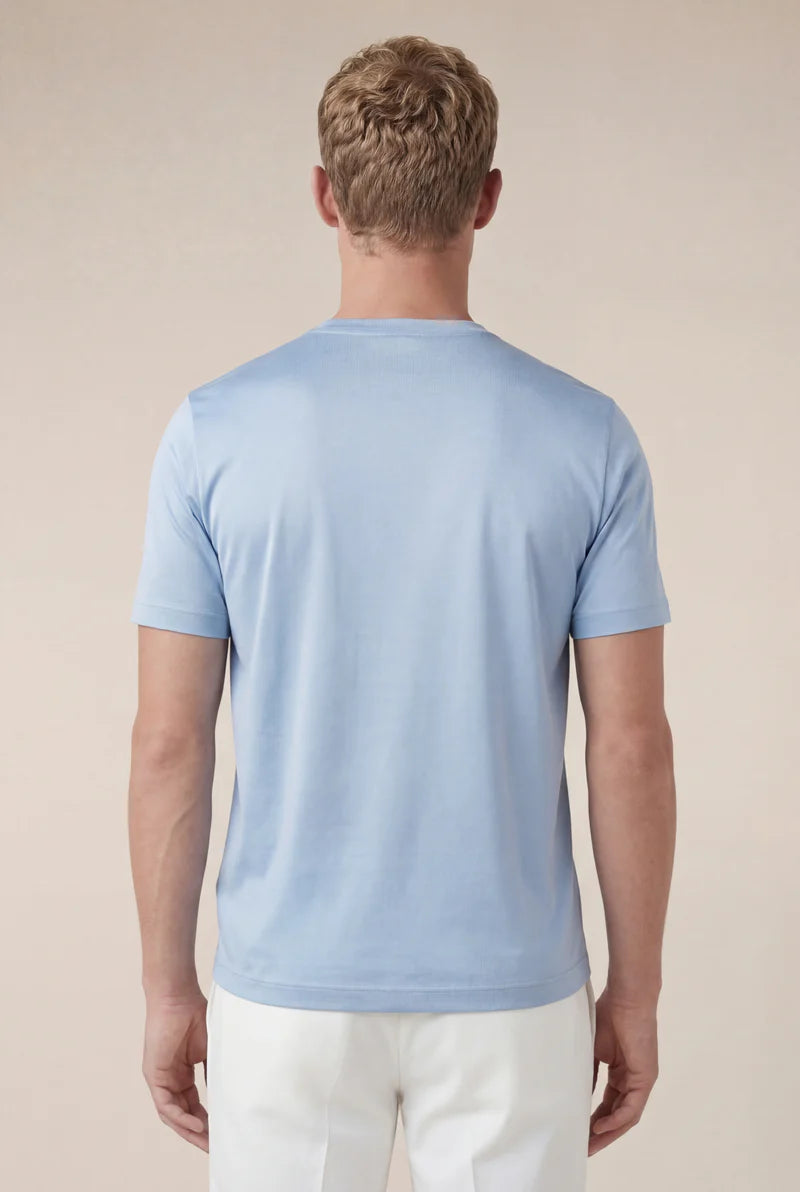 Moreno Short Sleeve Tee Baby Blue