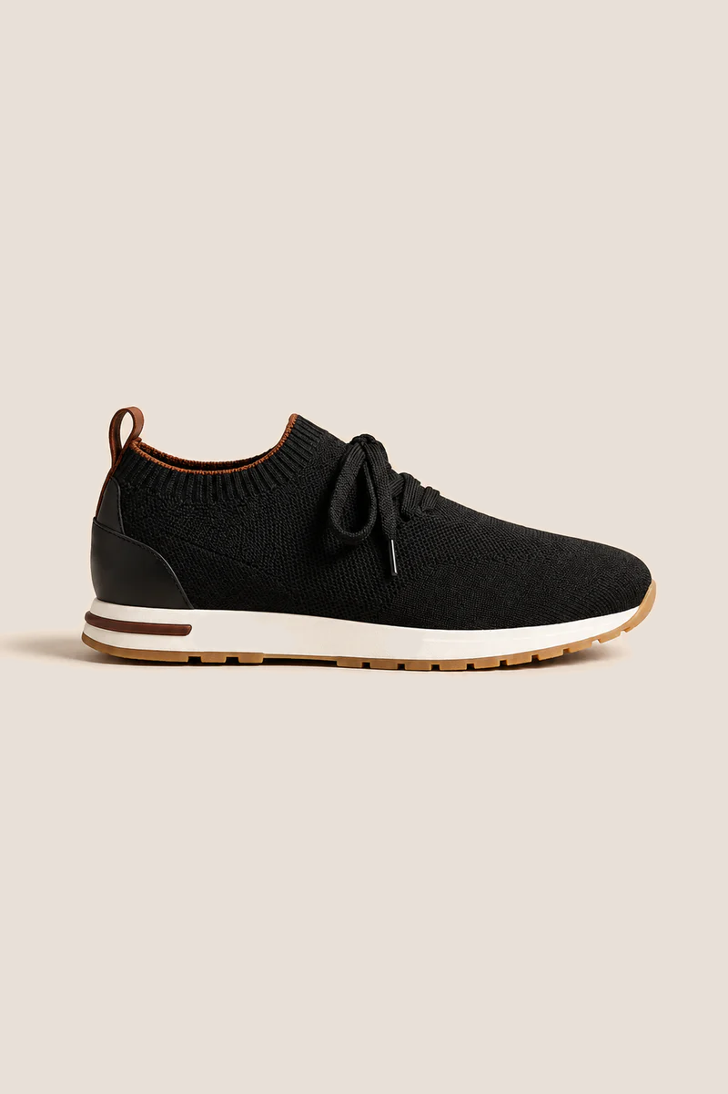 Moreno Mesh Slip-On Black