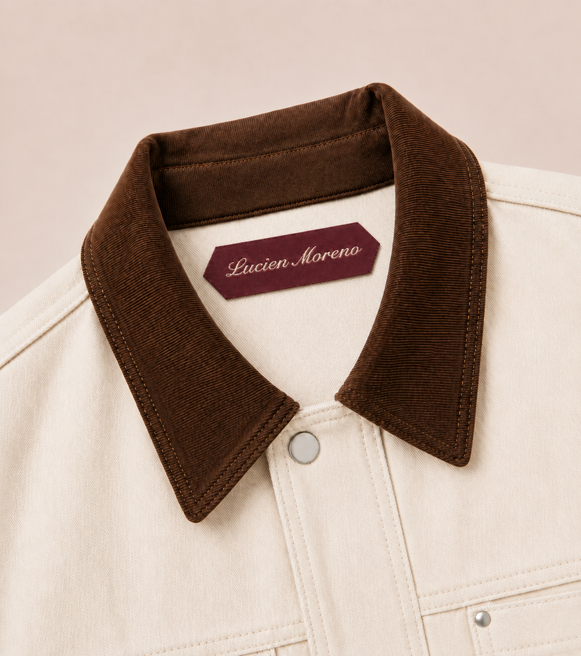 Cream Sable Workwear Jacket