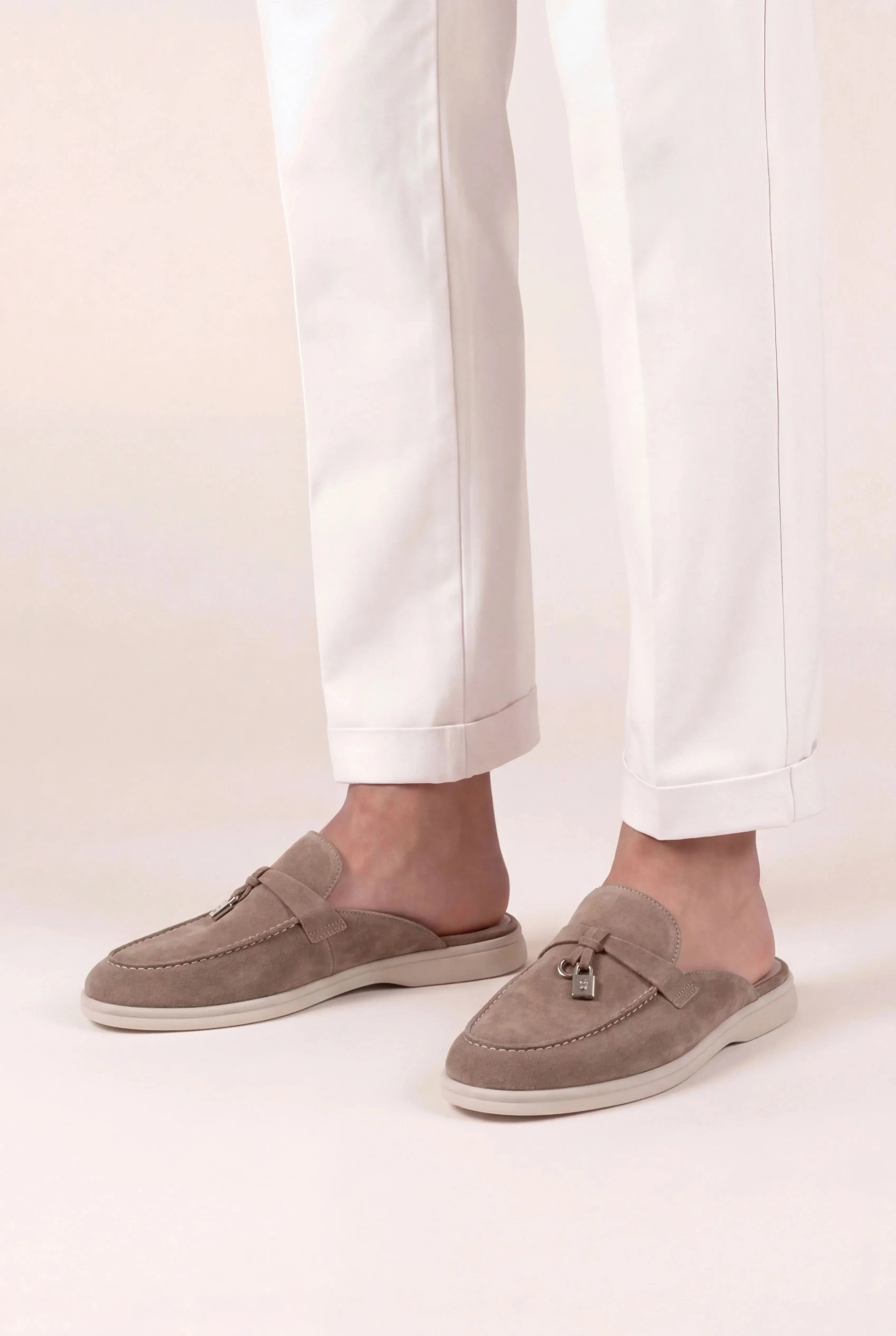 Beige Explorer Mule