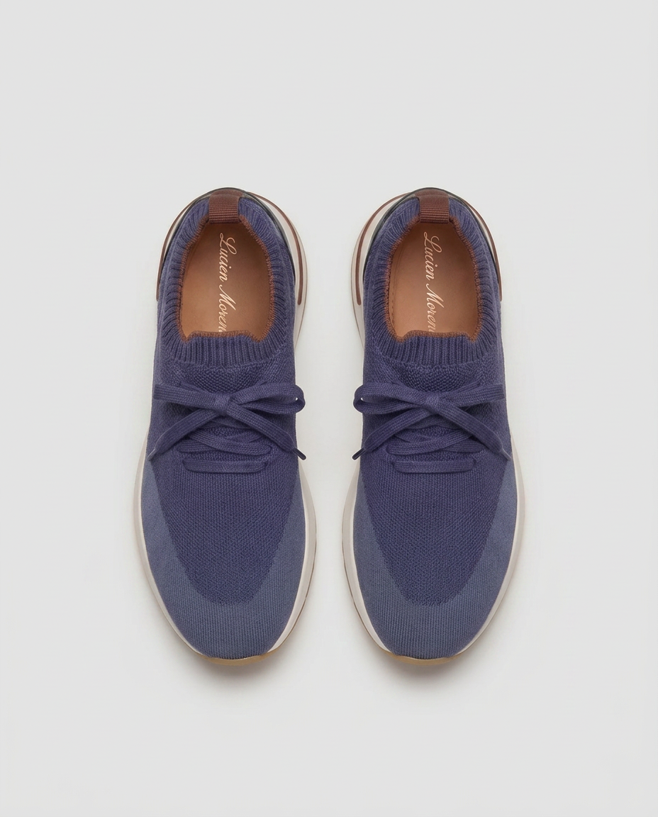 Moreno Mesh Slip-On Blue/Light Blue