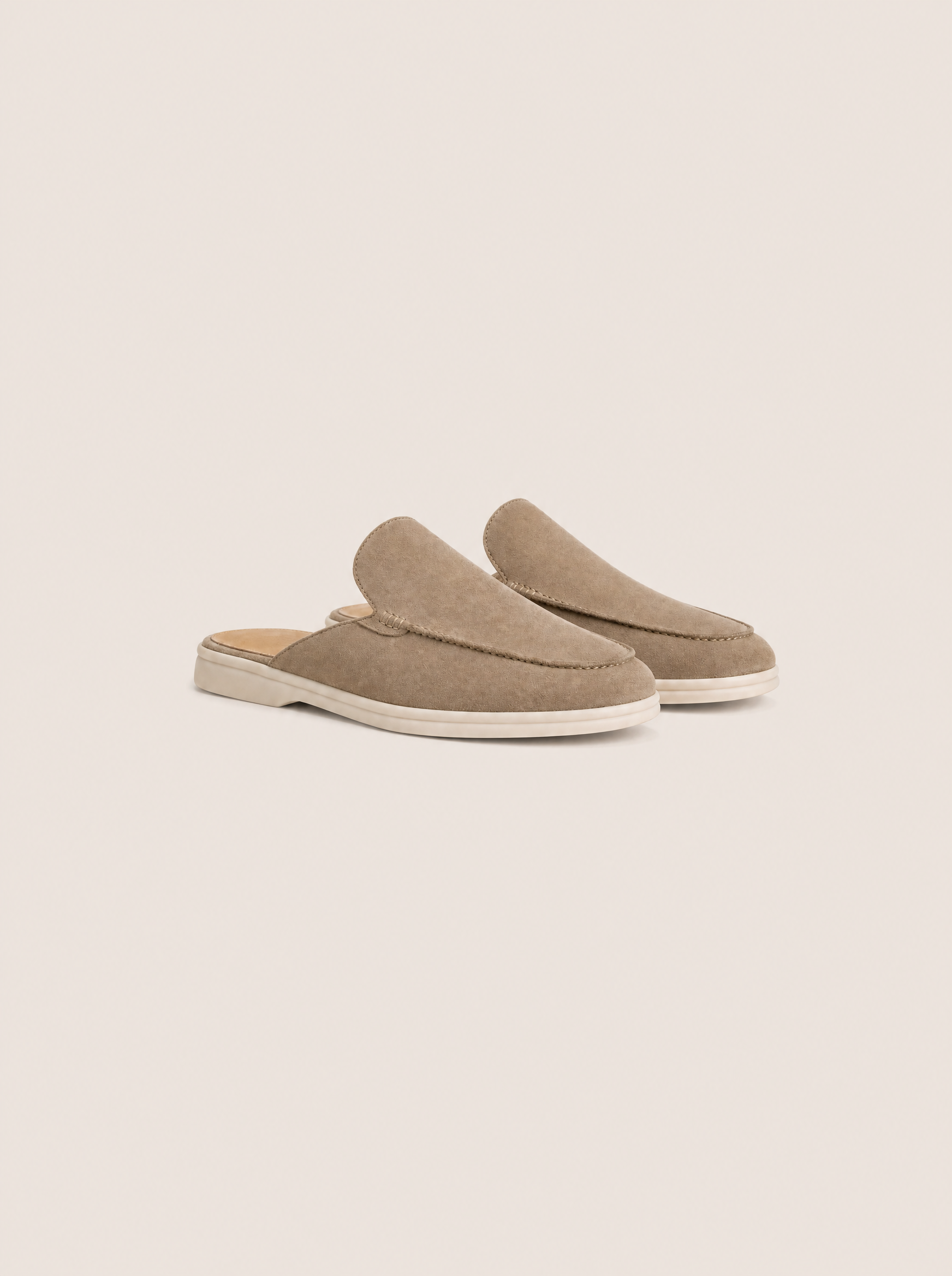 Lady Beige Yacht Slipper