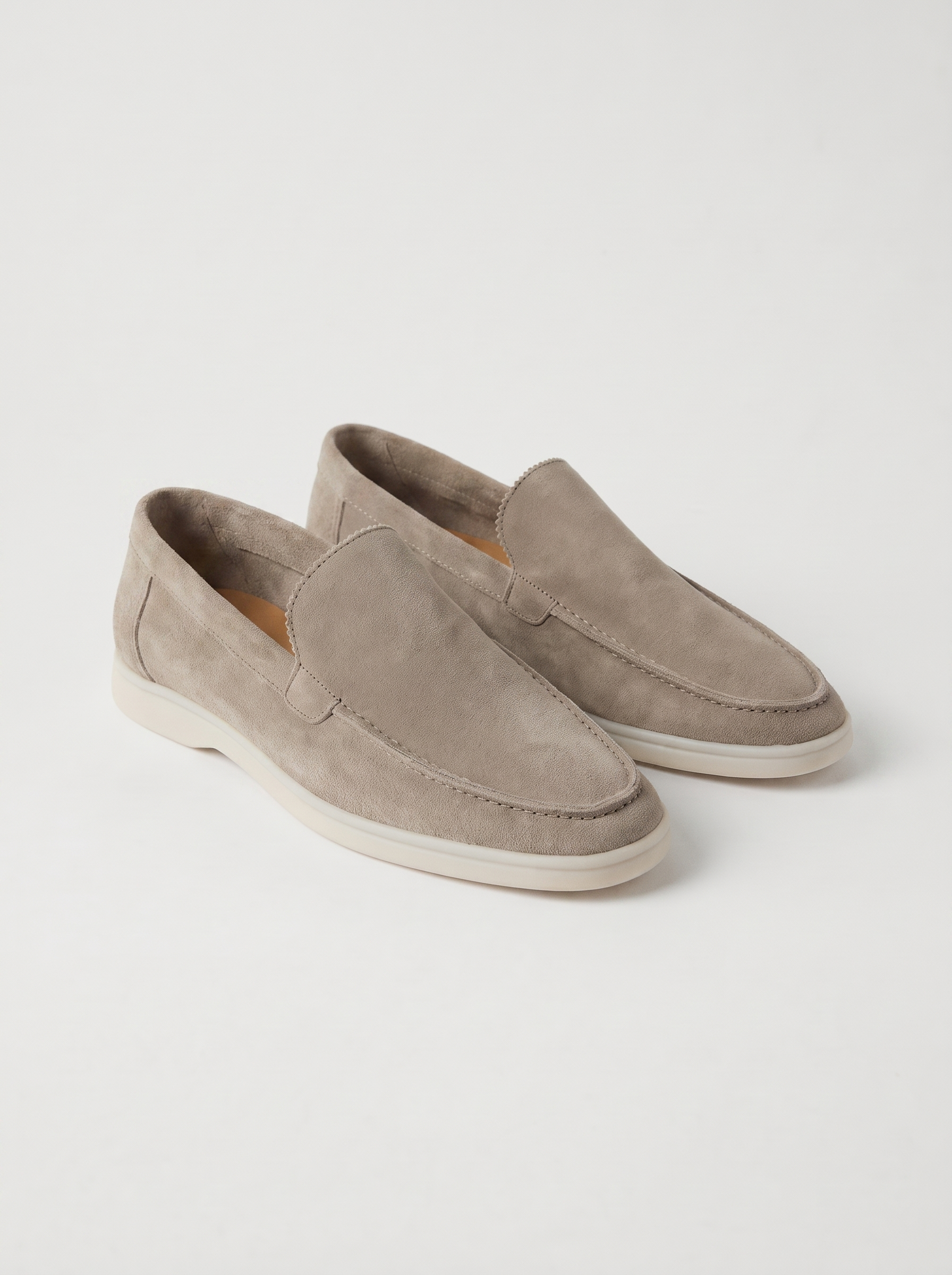 Lady Light Grey Yacht Loafers