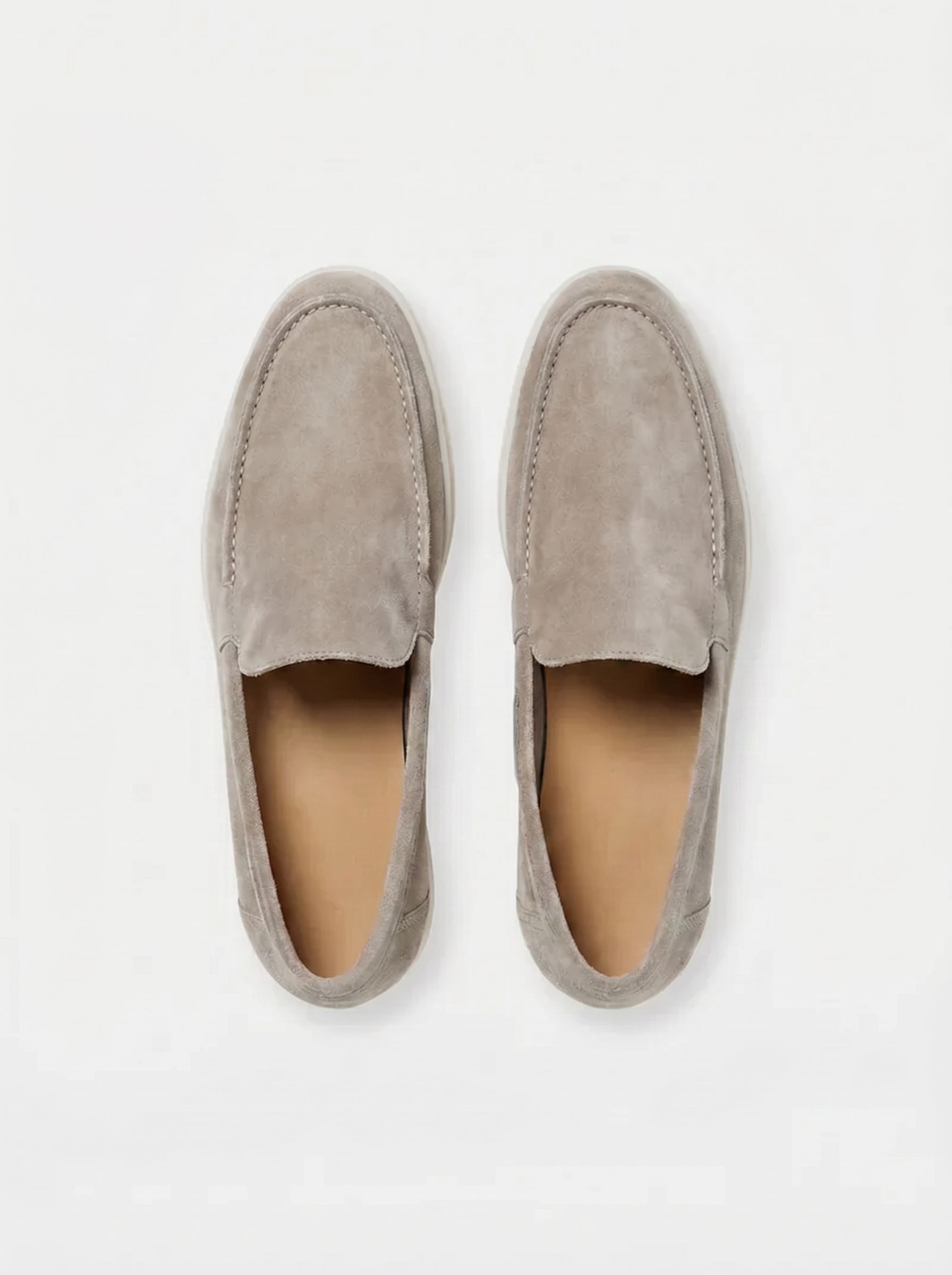 Lady Light Grey Yacht Loafers