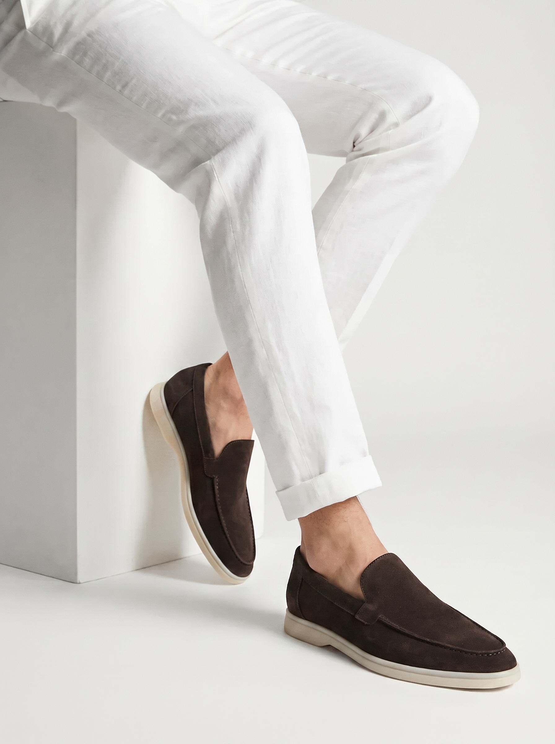 Warm Brown Yacht Loafers