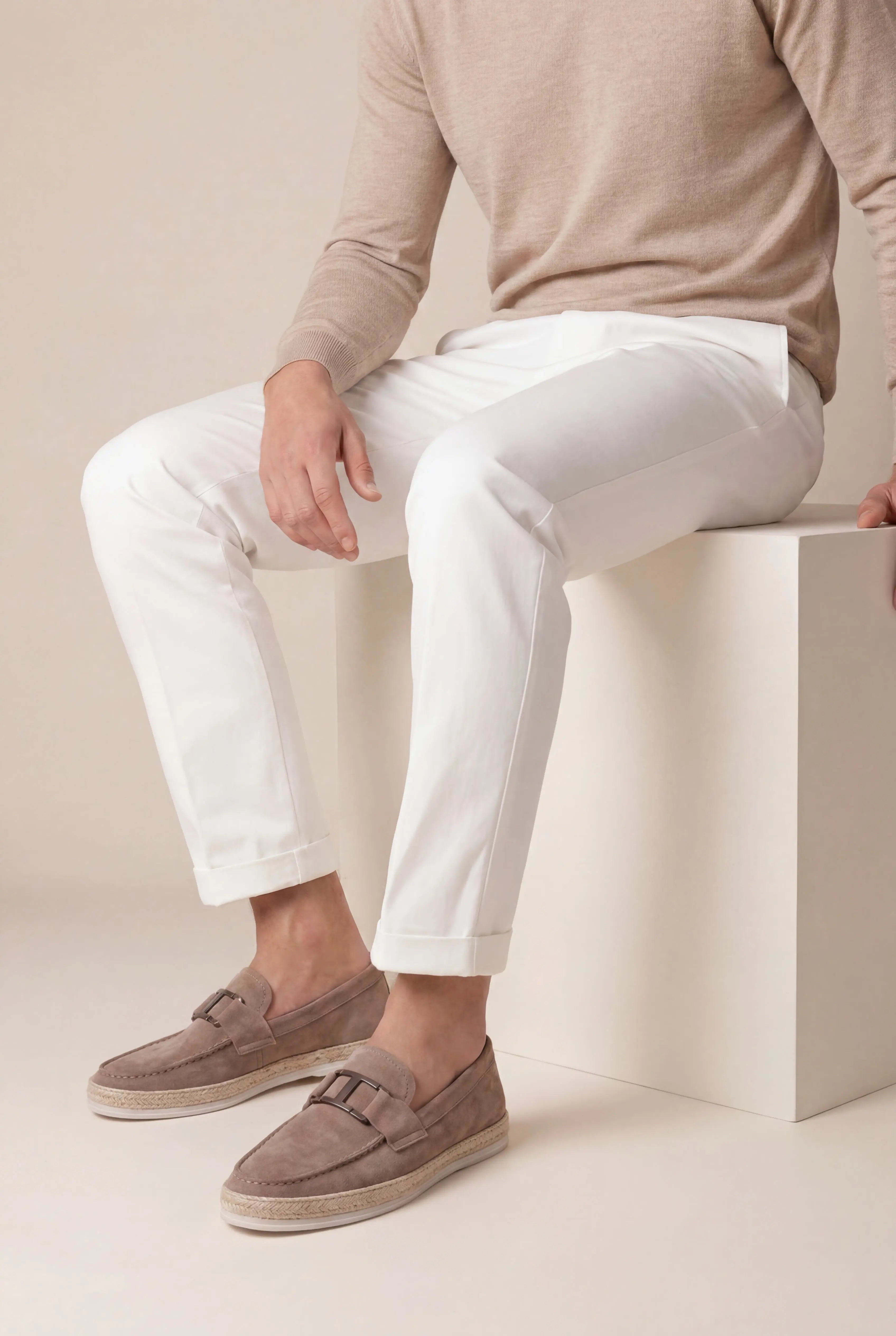 Torsino Suède Loafer Camel