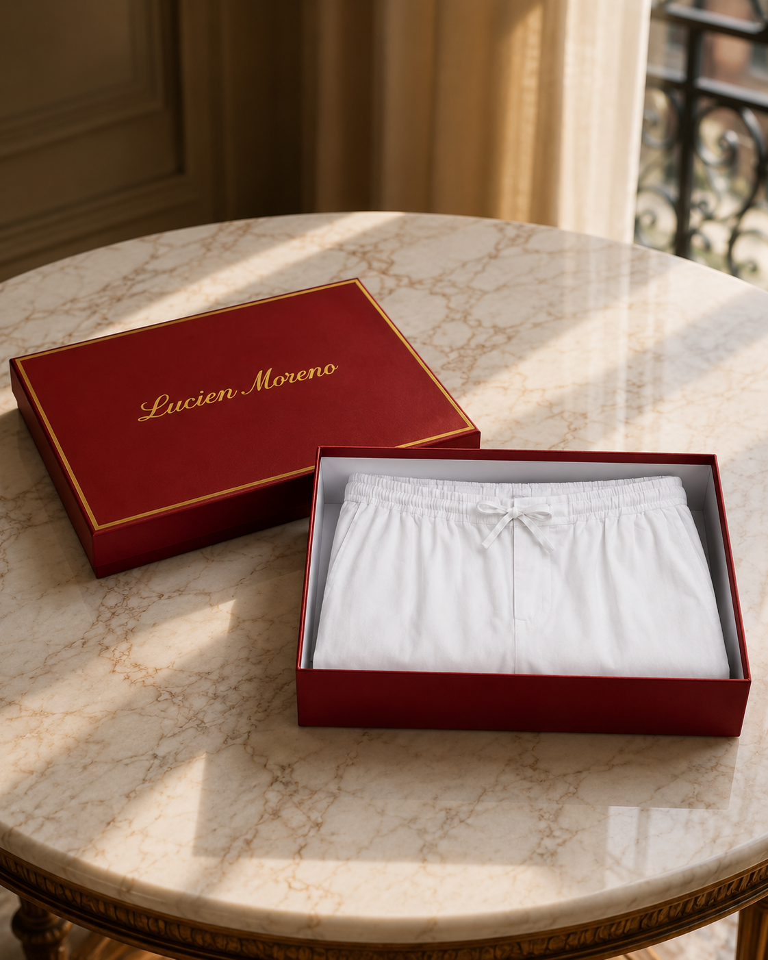 White Riviera Short