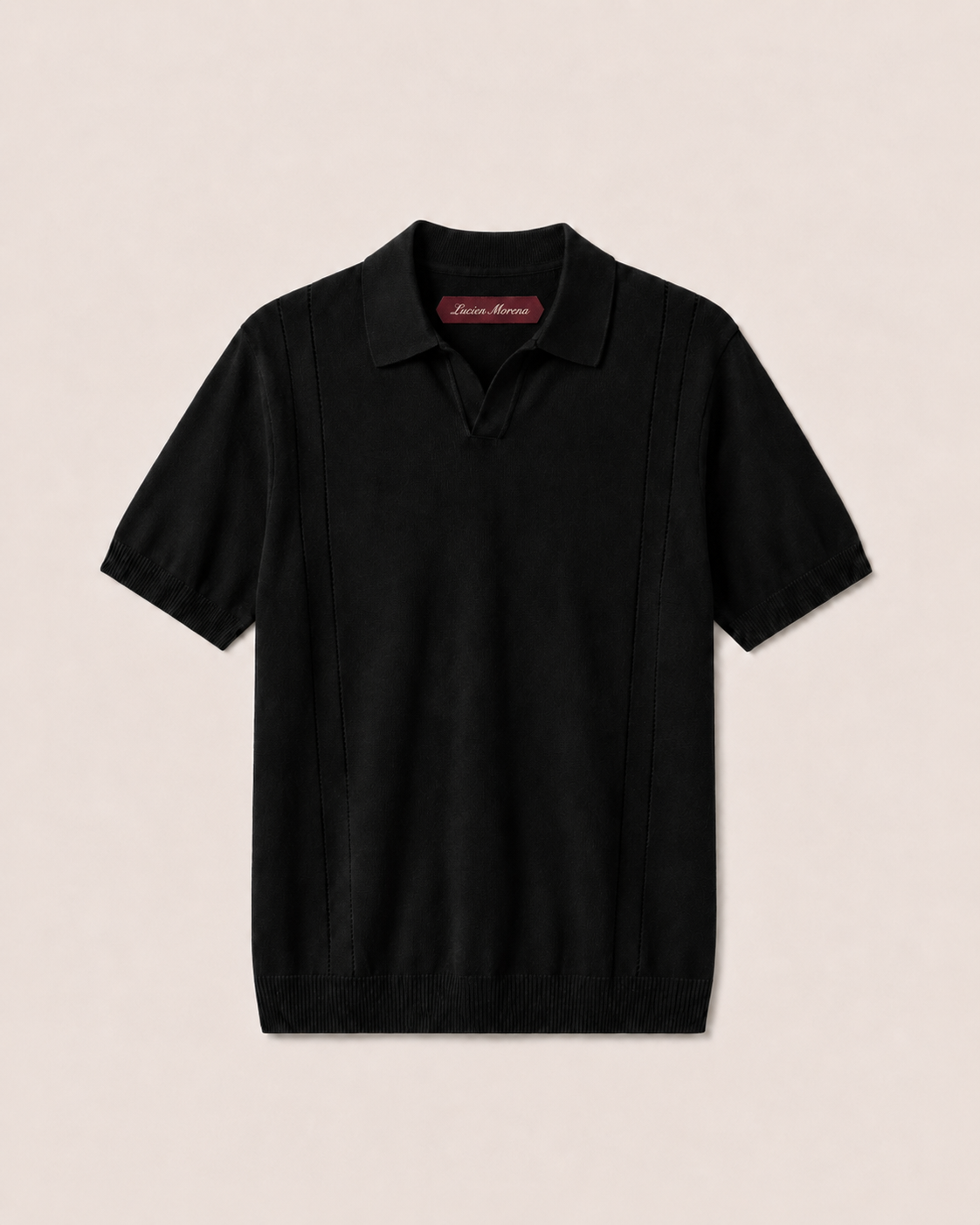 Black Riviera Polo