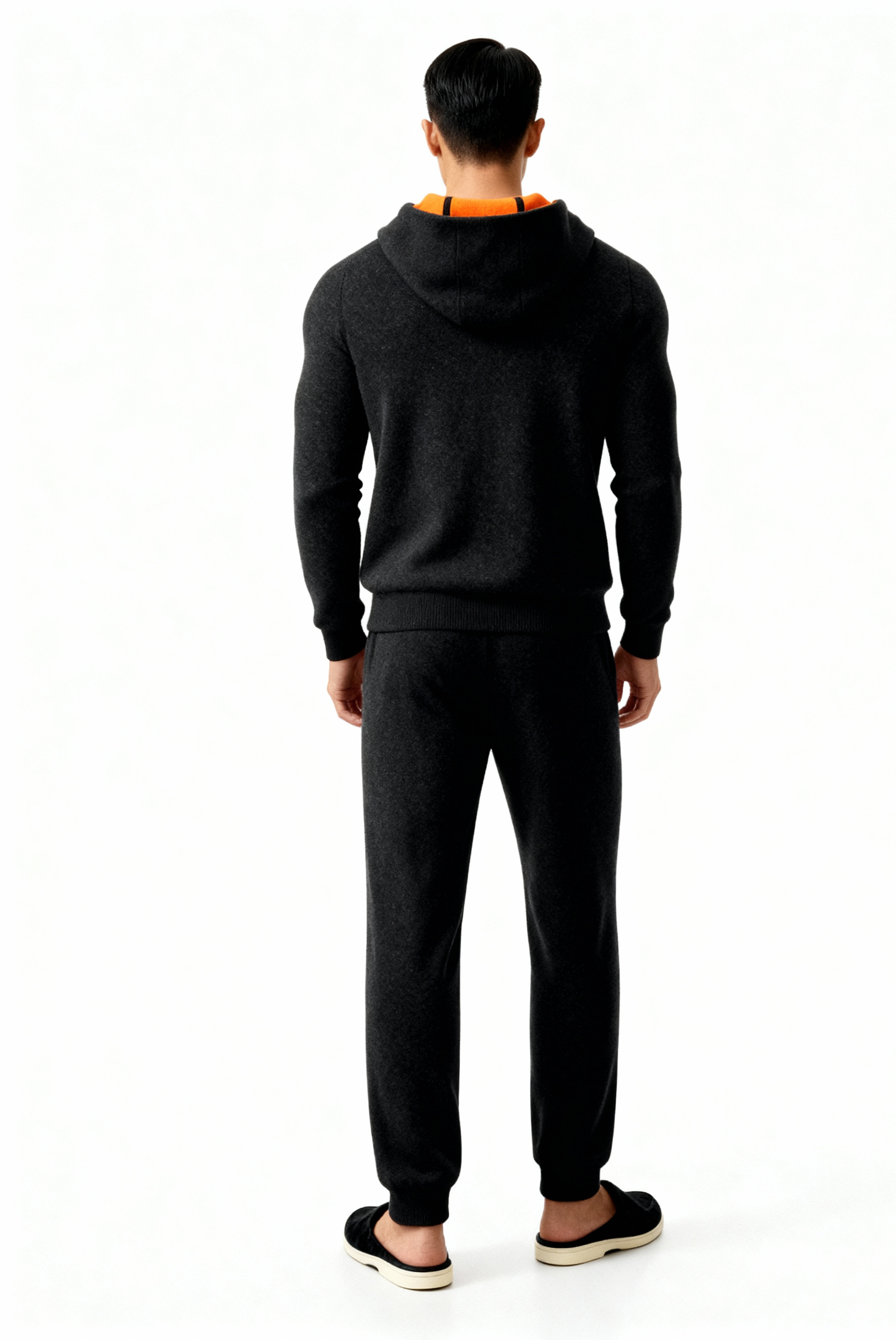 Charcoal Dune Cashmere Set