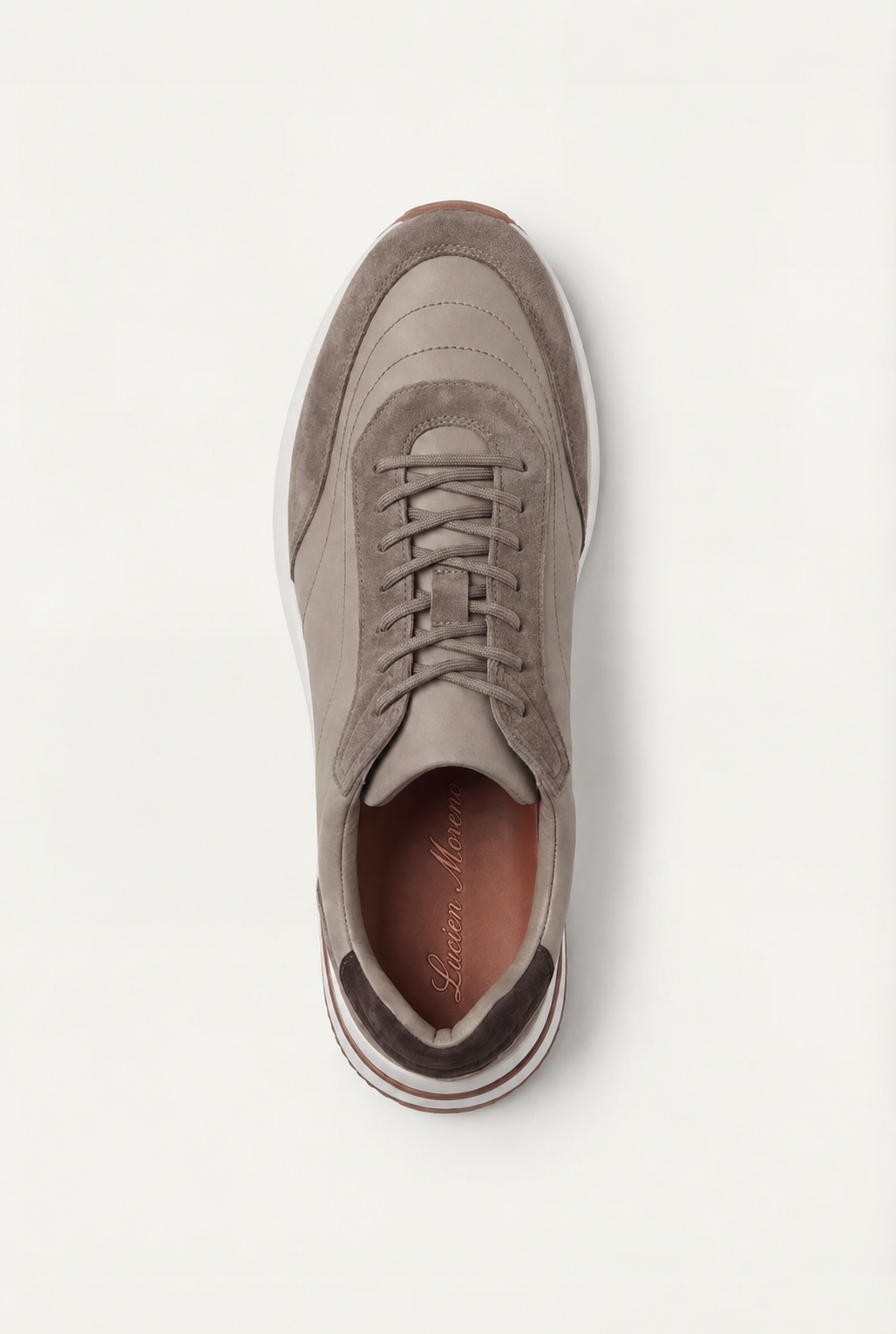 Moreno Sneaker Suede Ash Grey