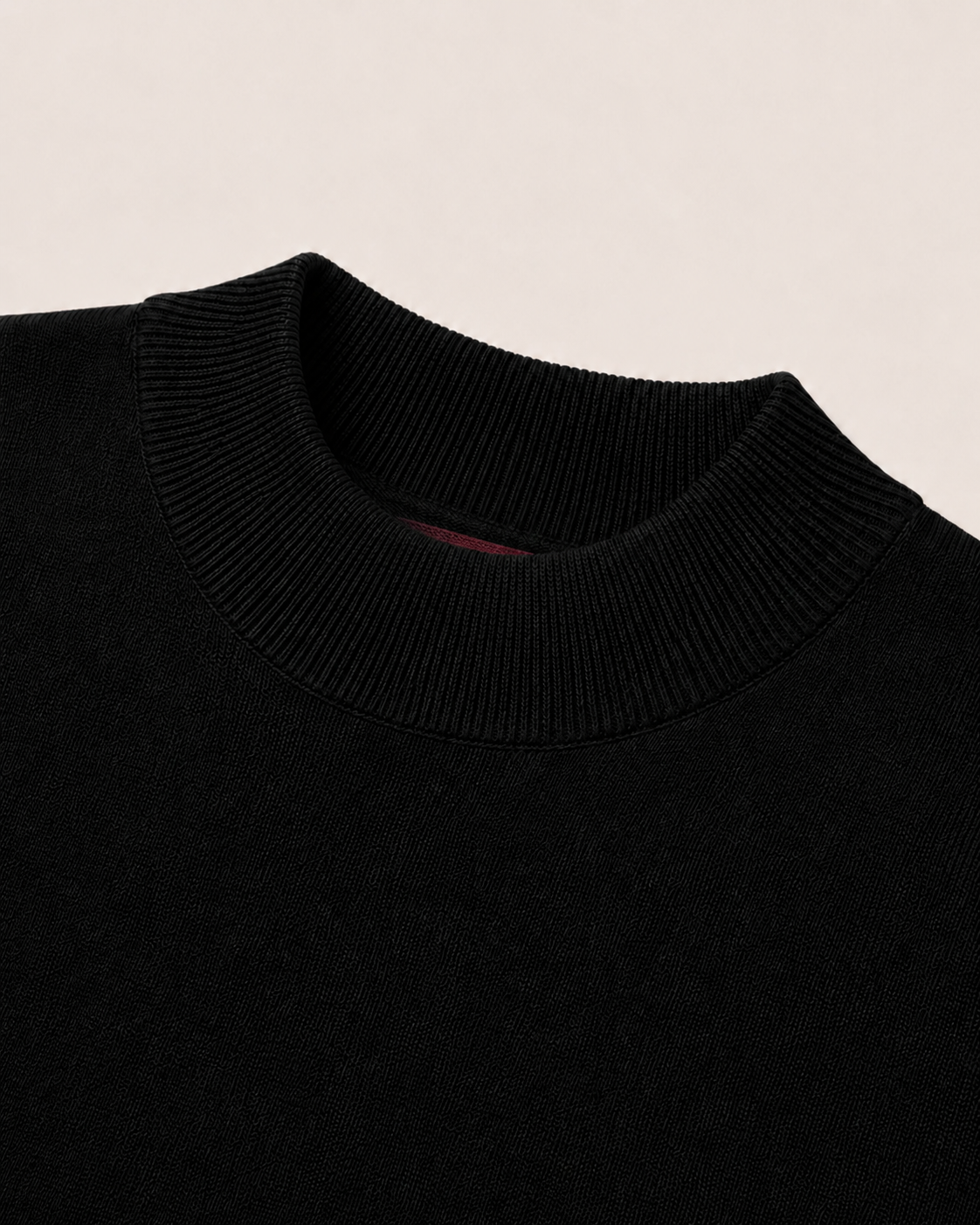 Black Nocturne Knit Tee
