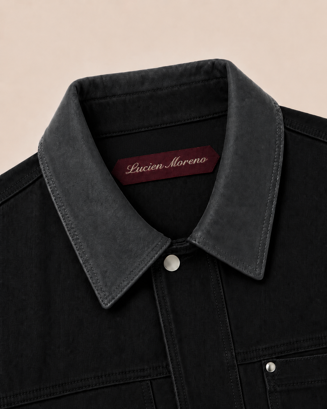 Black Nocturne Workwear Jacket