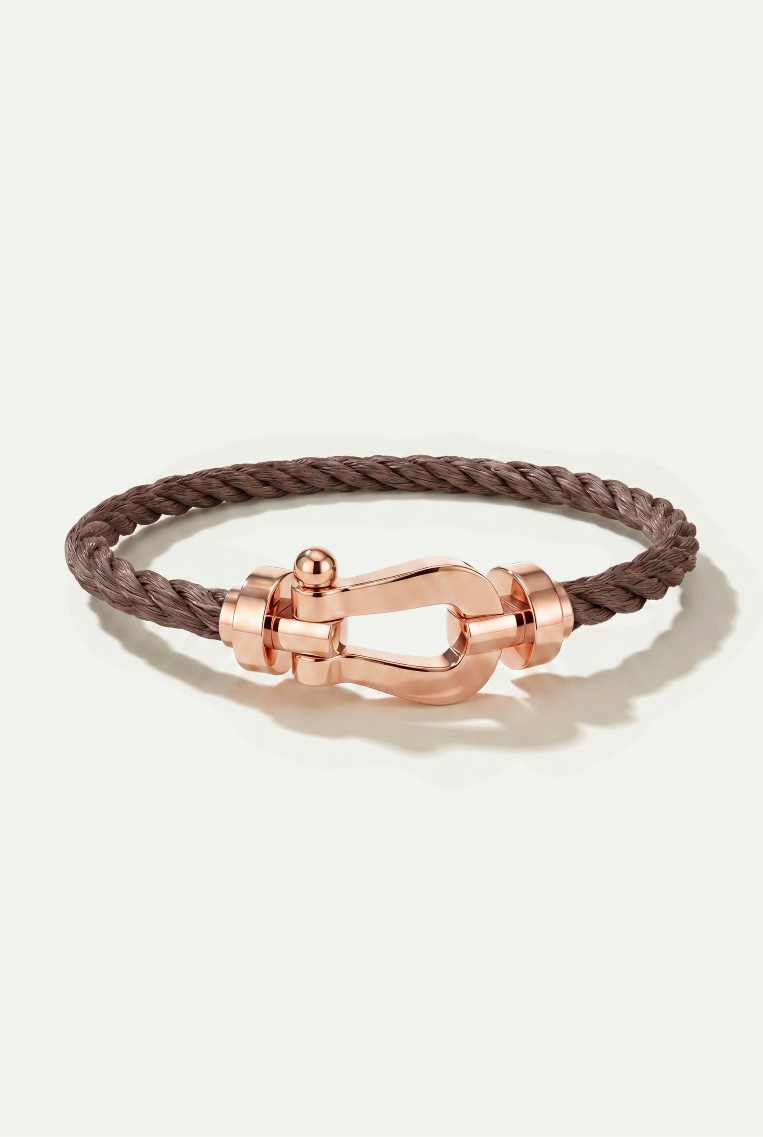 Moreno Yacht Bracelet Taupe/Rose Gold
