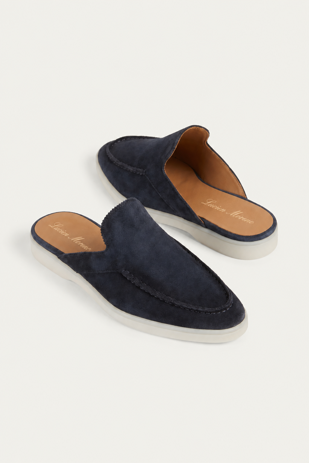 Yacht Suède Mule V2 Navy