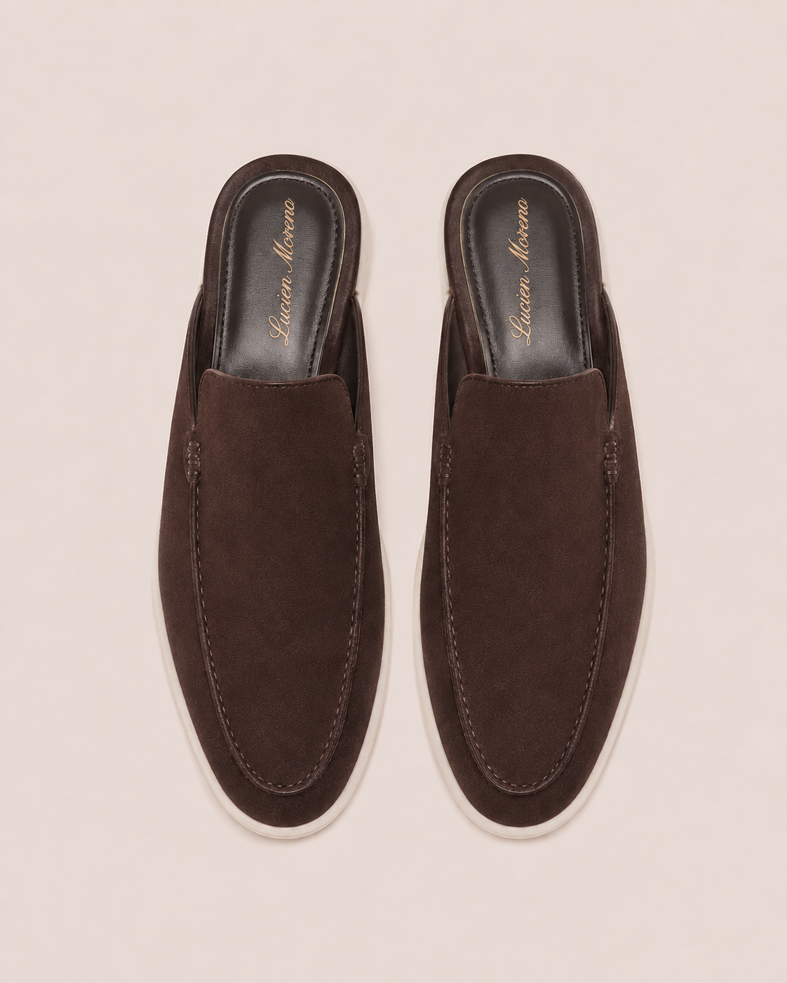 Classic Suede Mule Espresso Brown