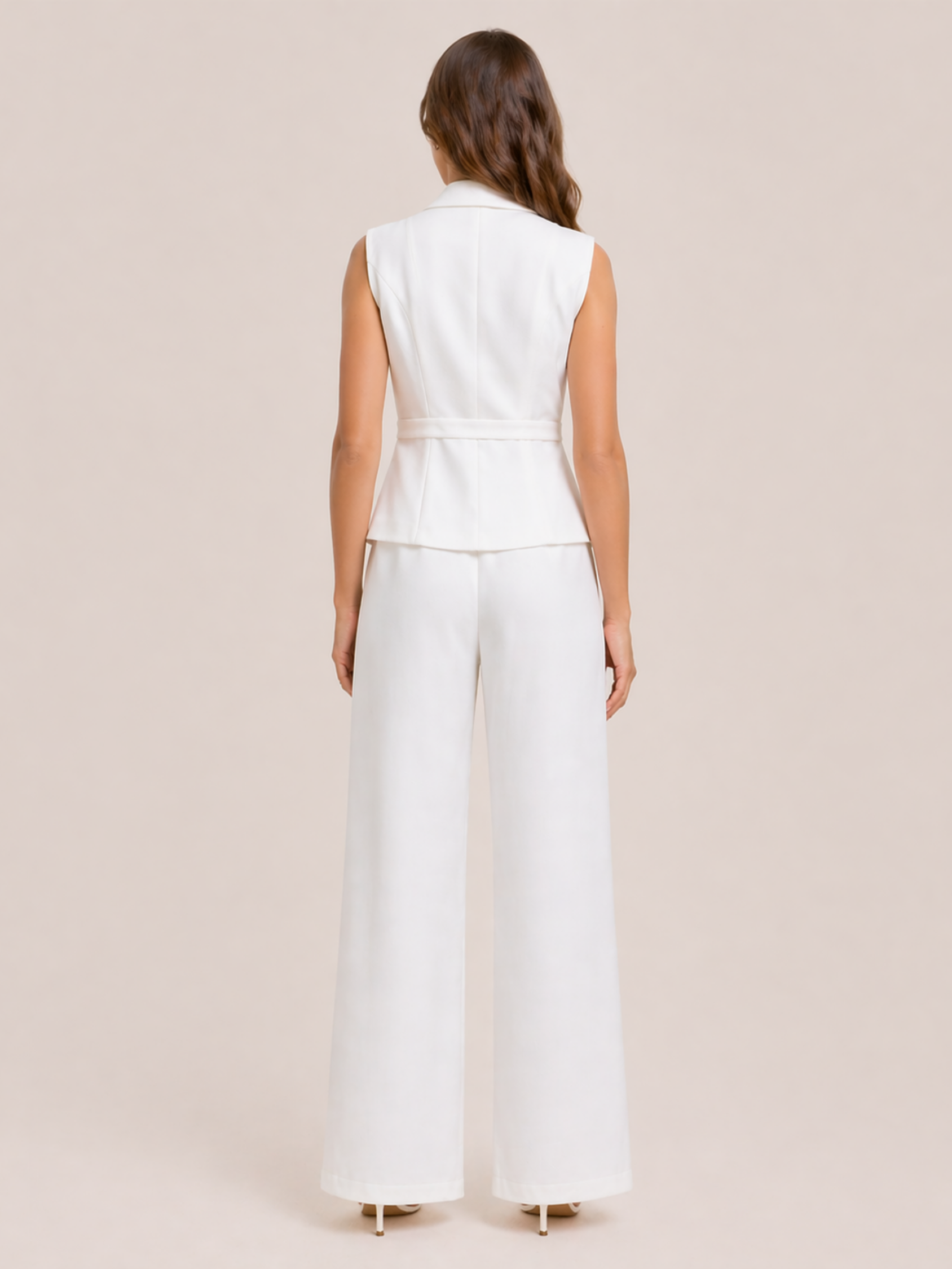 Moreno Blanc Tailored Set
