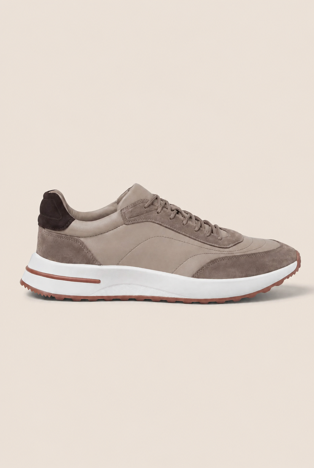 Moreno Sneaker Suede Ash Grey