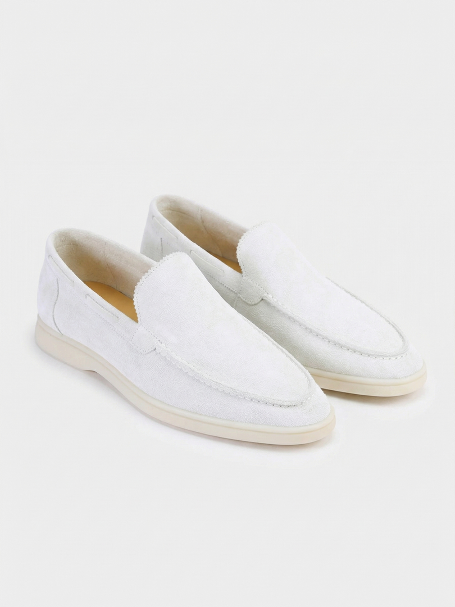 Lady White Yacht Loafers