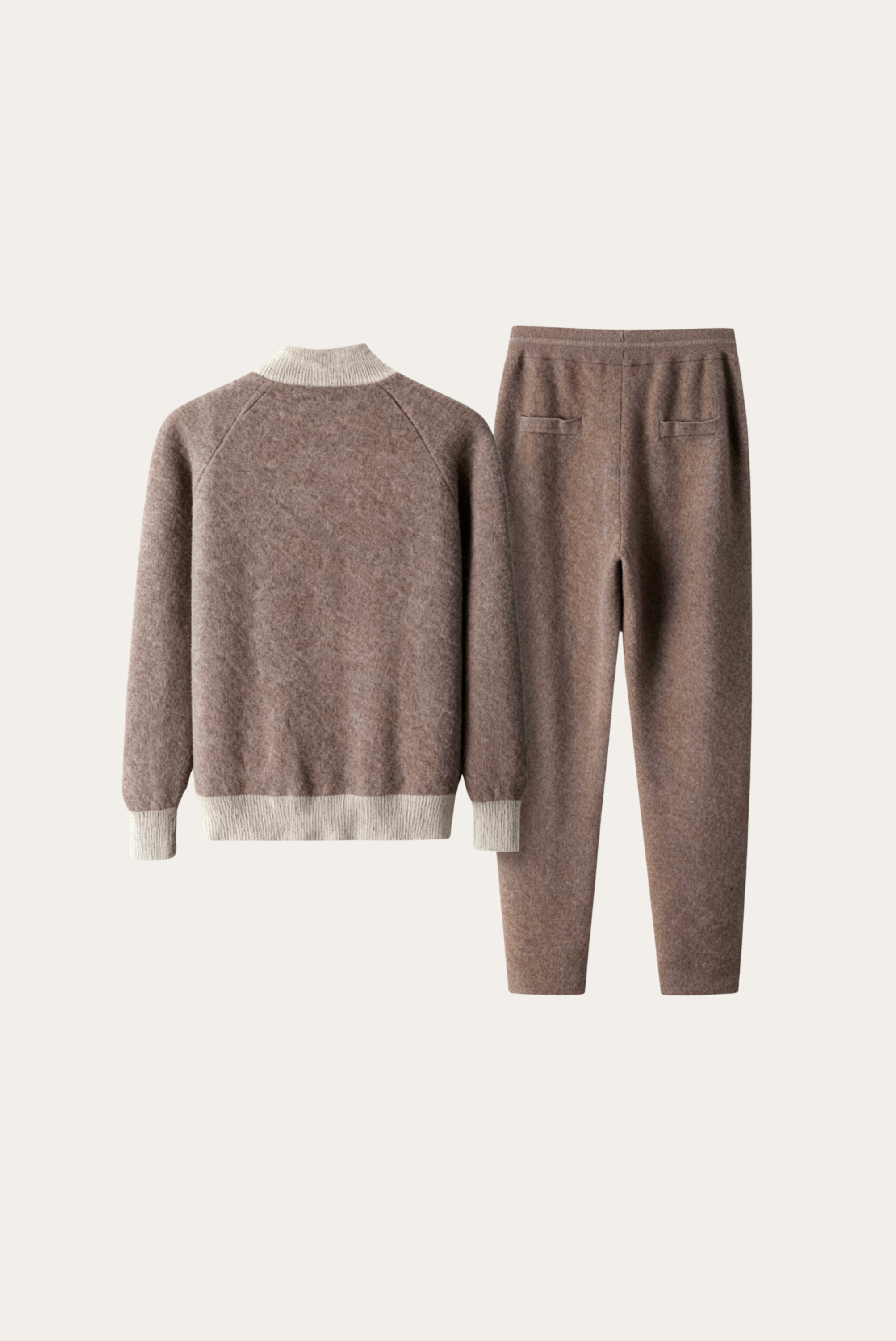 Beige Moreno Cashmere Set