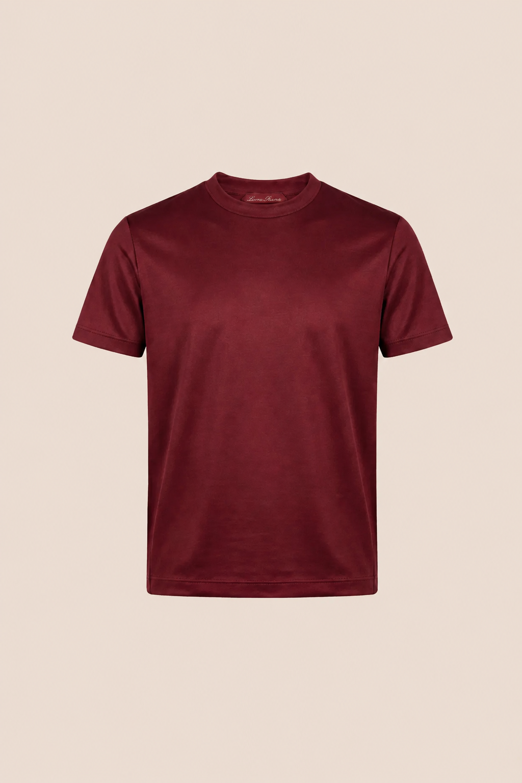 Moreno Short Sleeve Tee Burgundy