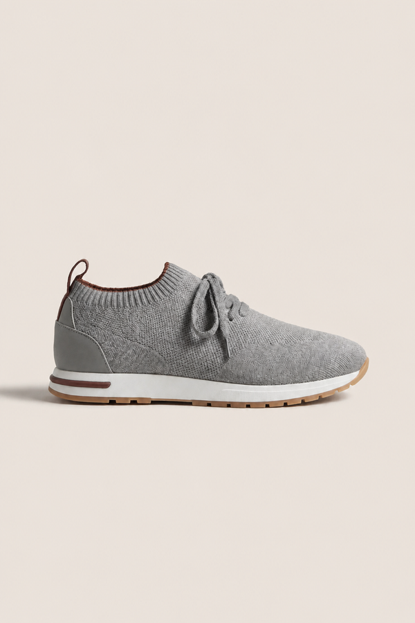 Moreno Mesh Slip-On Light Grey