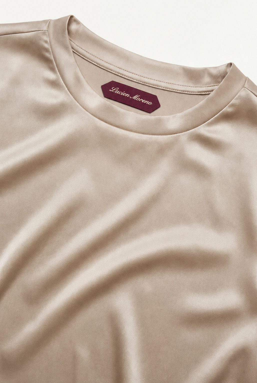 Moreno Short Sleeve Tee Beige