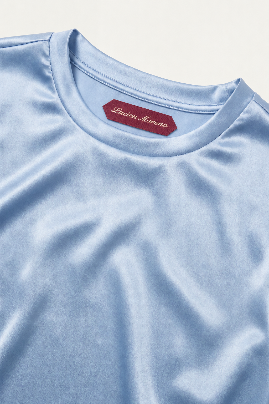 Moreno Long Sleeve Tee Baby Blue