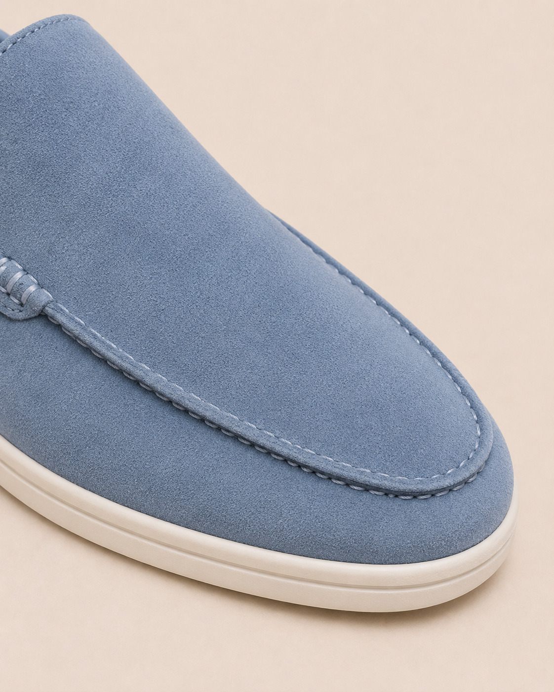 Lady Light Blue Yacht Slipper