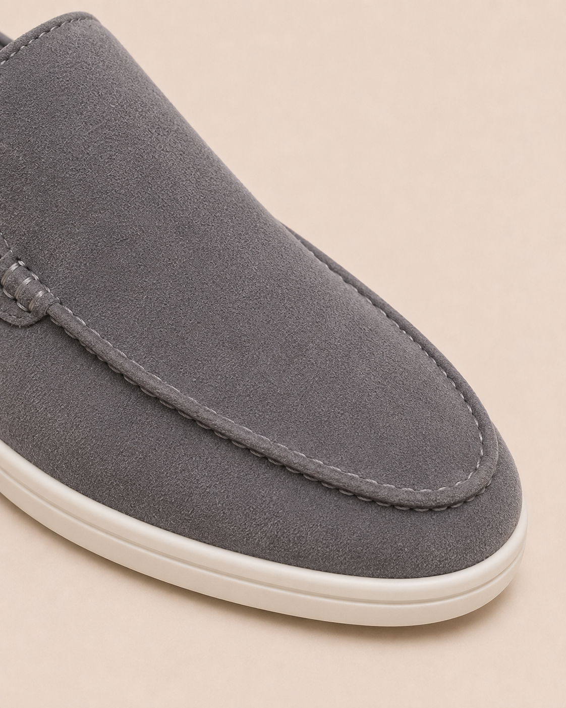Classic Suede Mule Dark Grey