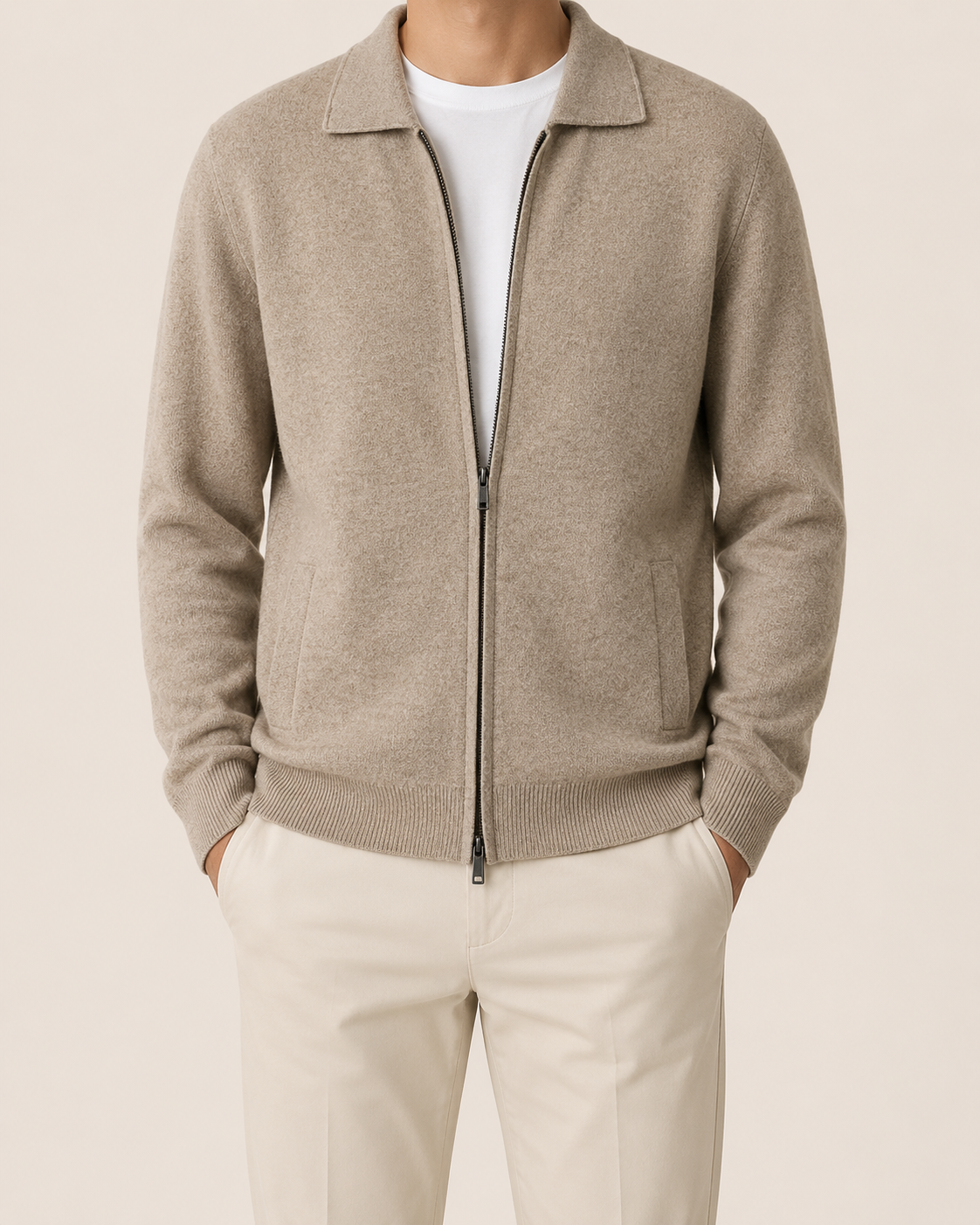 Sand Mistral Zip Jacket