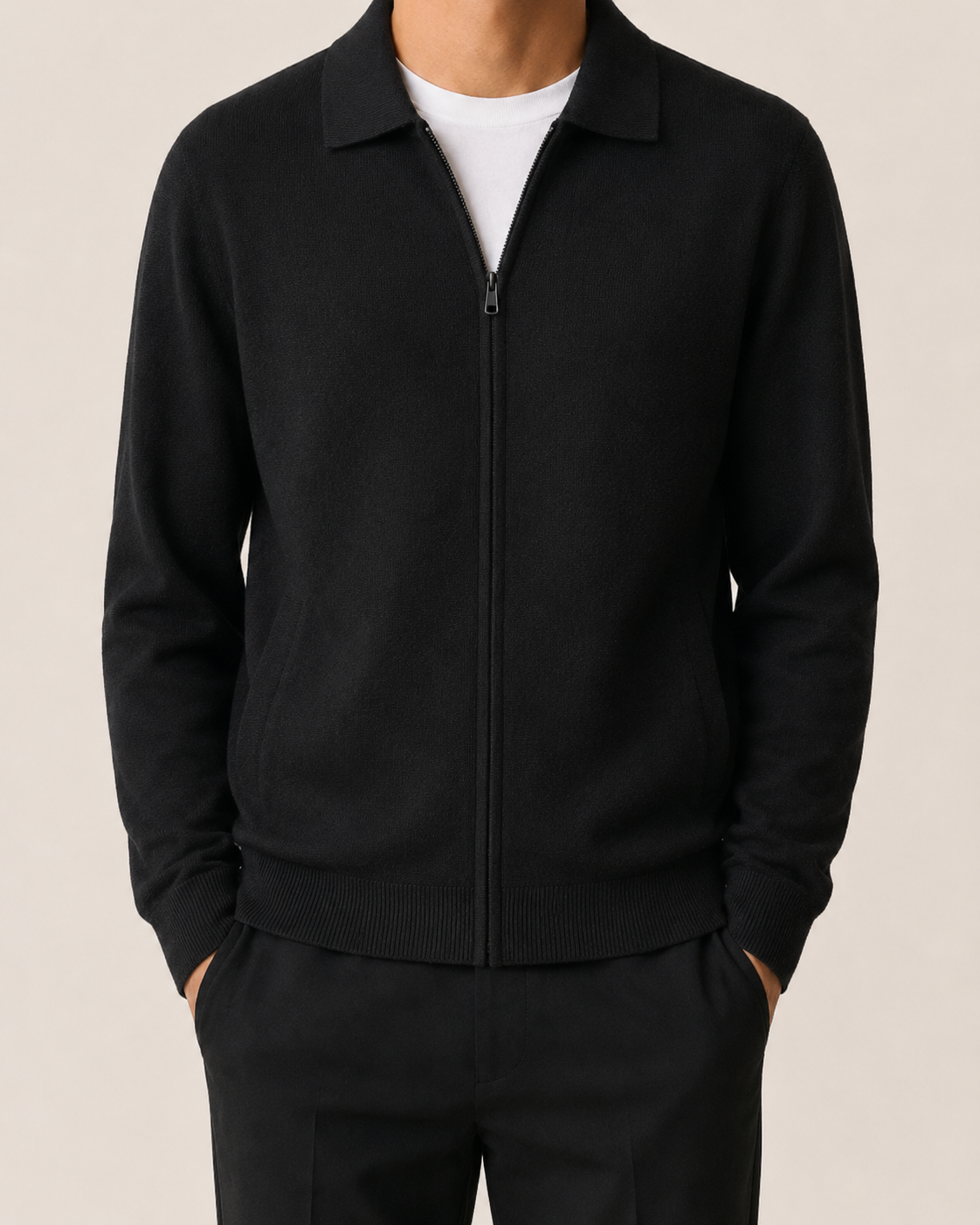 Noir Mistral Zip Jacket