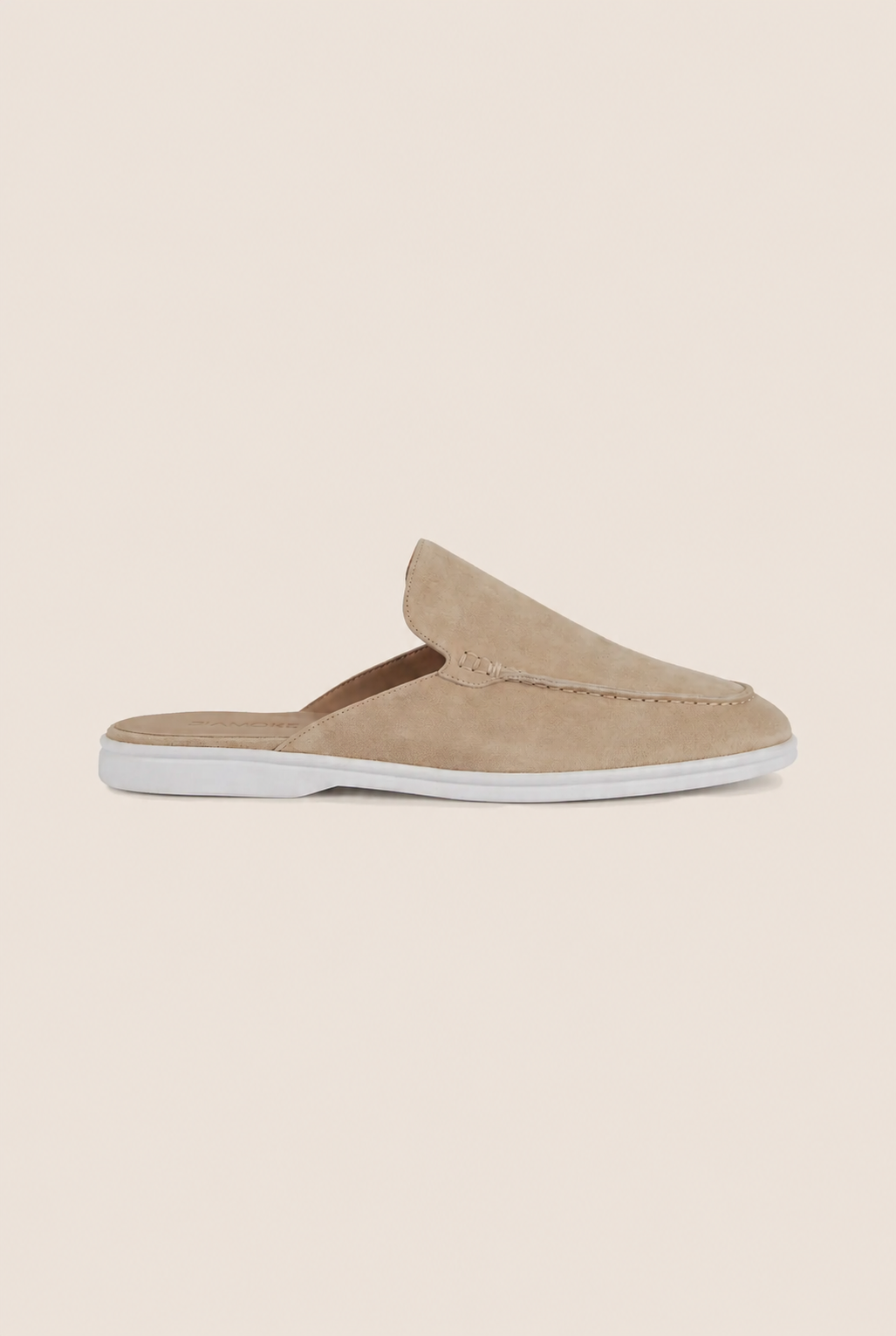Classic Suede Mule Beige
