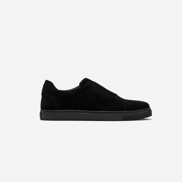 Monaco Suede Sneaker Black